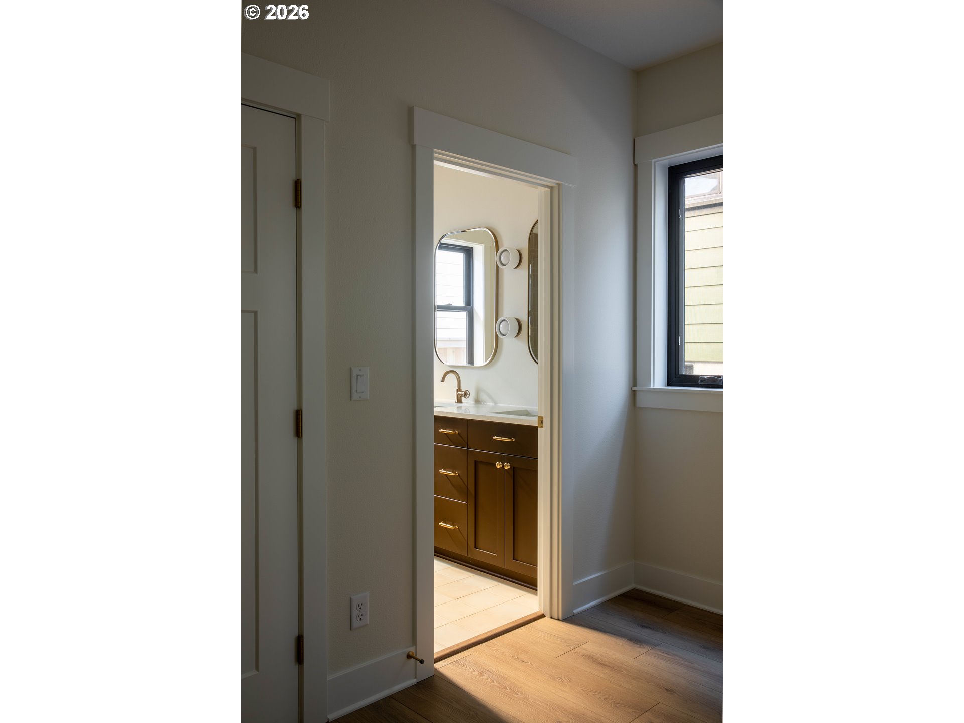 1710 Strong Road Southeast Salem, OR 97302 - Photo 16 of 18 a view of a bathroom with a sink and mirror