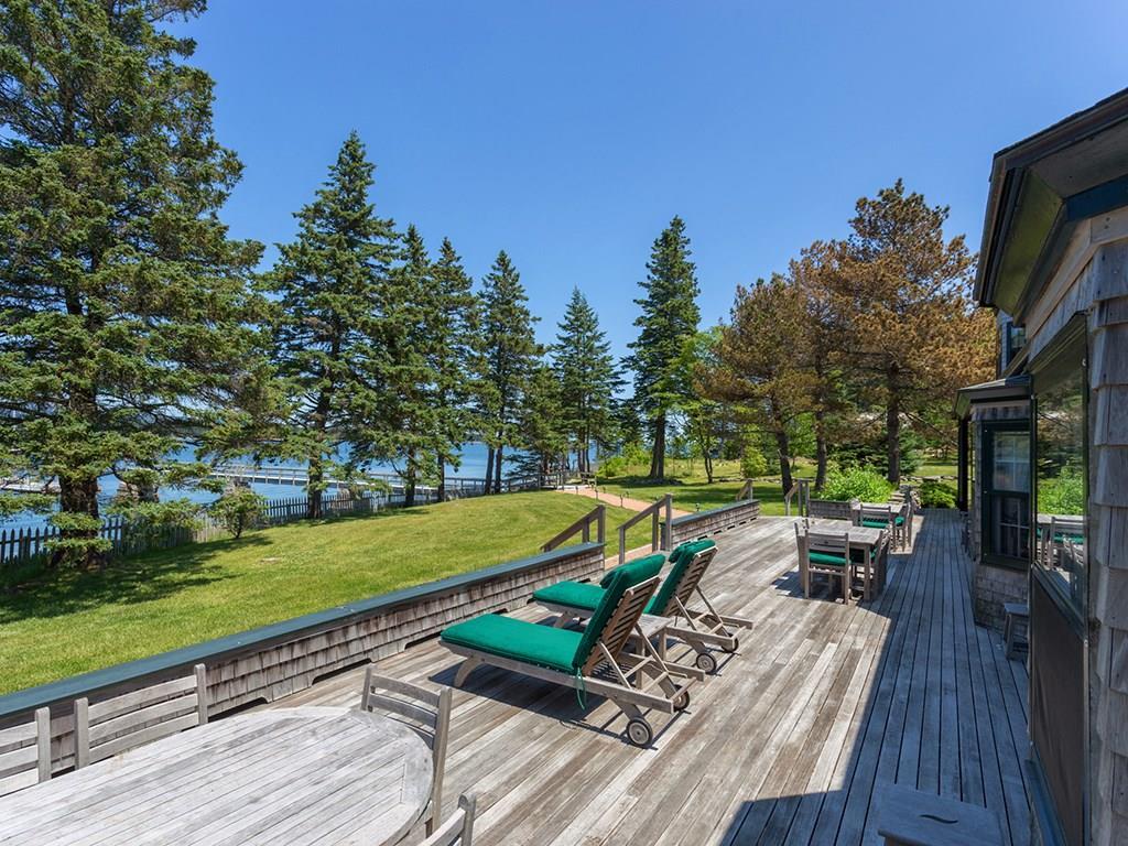 26 Ocean Road Cranberry Isles, ME 04625 - Photo 7 of 35 Expansive deck is the perfect place...