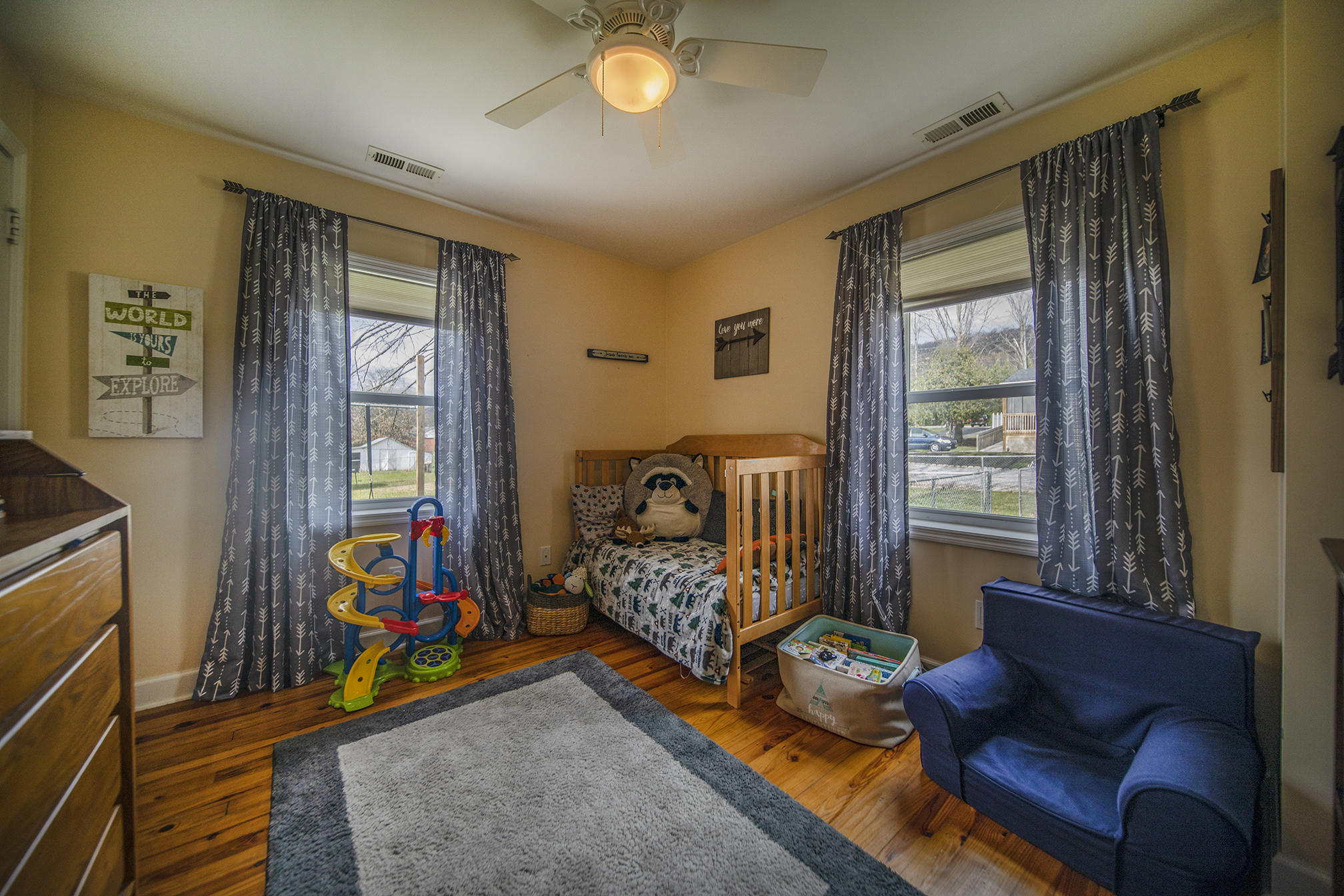 415 Turner Road Salem, VA 24153 - Photo 15 of 27 a bedroom with furniture and a window