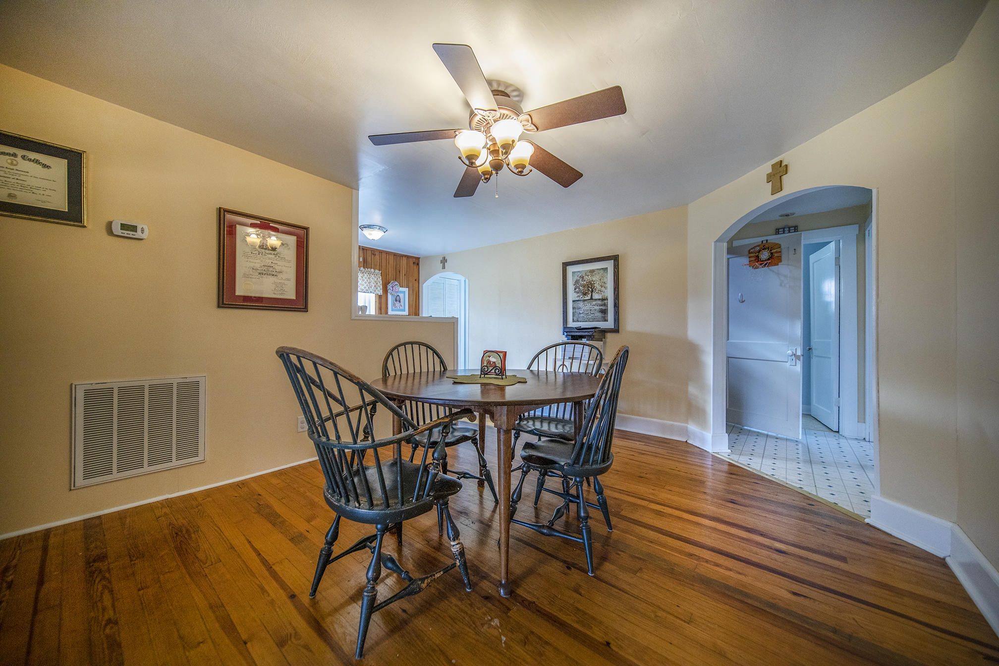 415 Turner Road Salem, VA 24153 - Photo 8 of 27 a view of a dining room with furniture and wooden floor