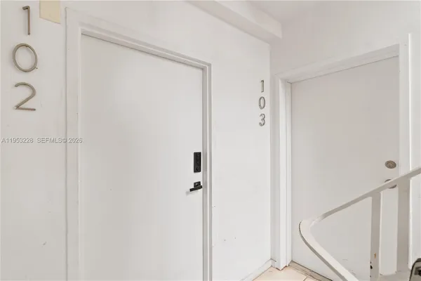 a view of a hallway