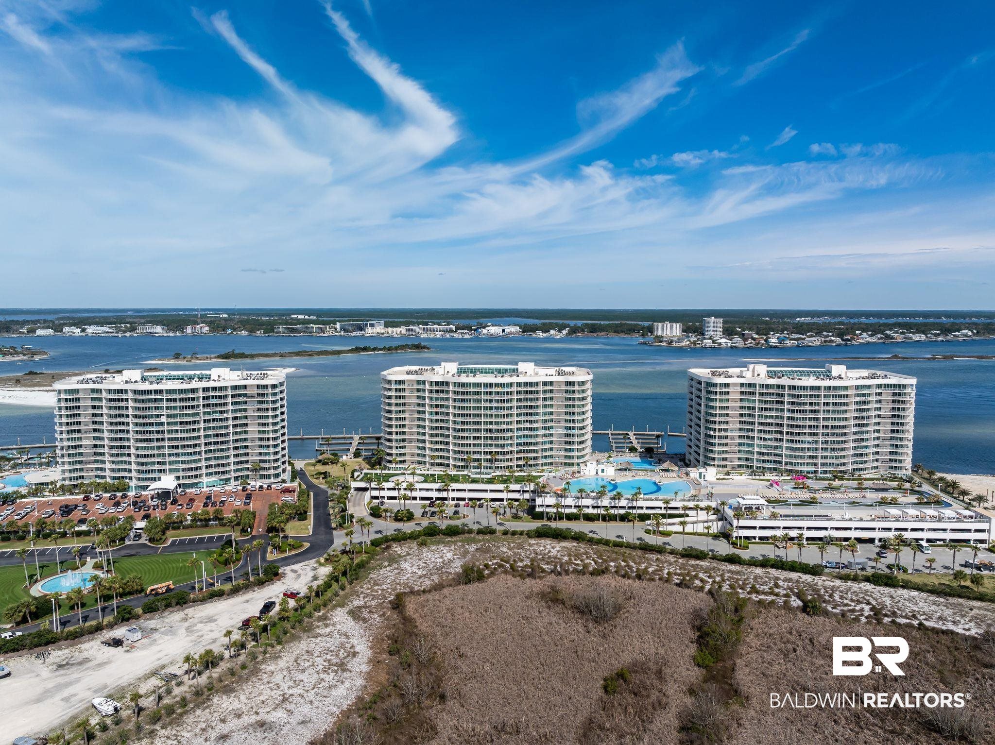 28107 Perdido Beach Boulevard, Unit D714 Orange Beach, AL 36561 - Photo 68 of 88 Birds eye view of property with a water view
