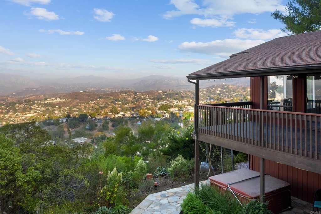 8764 Golden Ridge Road Lakeside, CA 92040 - Photo 44 of 62 a view of a balcony with yard