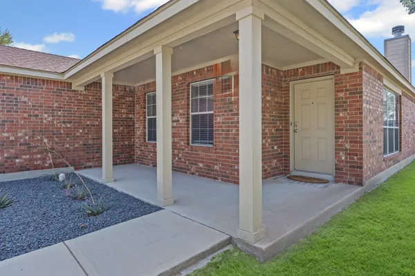 a view of a house with porch