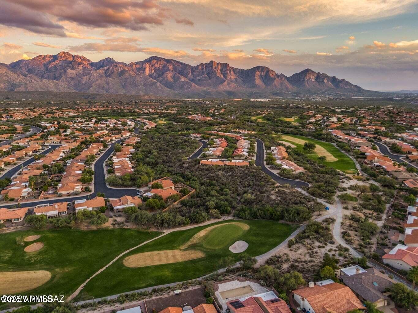 14705 North Palm Ridge Drive Oro Valley, AZ 85755 - Photo 44 of 49 an aerial view of residential house and outdoor space