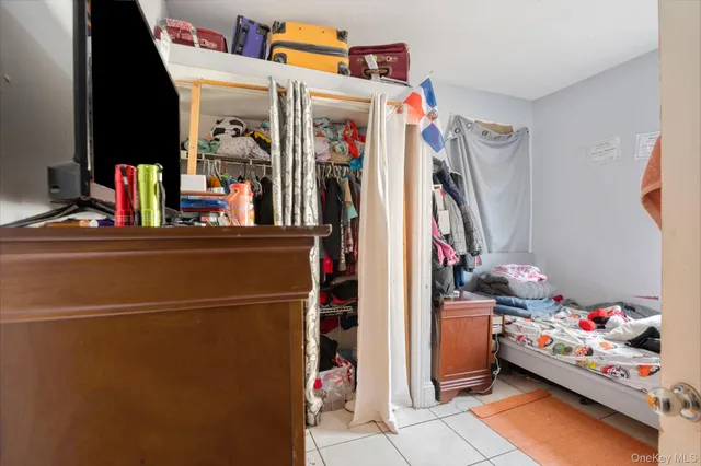 a storage room with washer and dryer