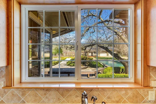 a view of a entryway door of the house