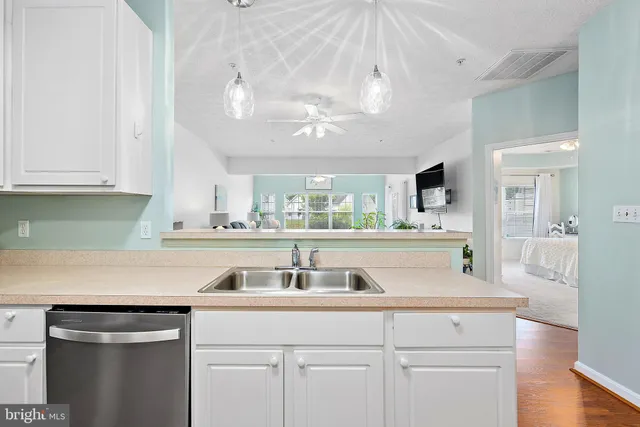 a view of a room with rack on the wall