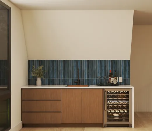a kitchen view with a sink a stove and a microwave oven