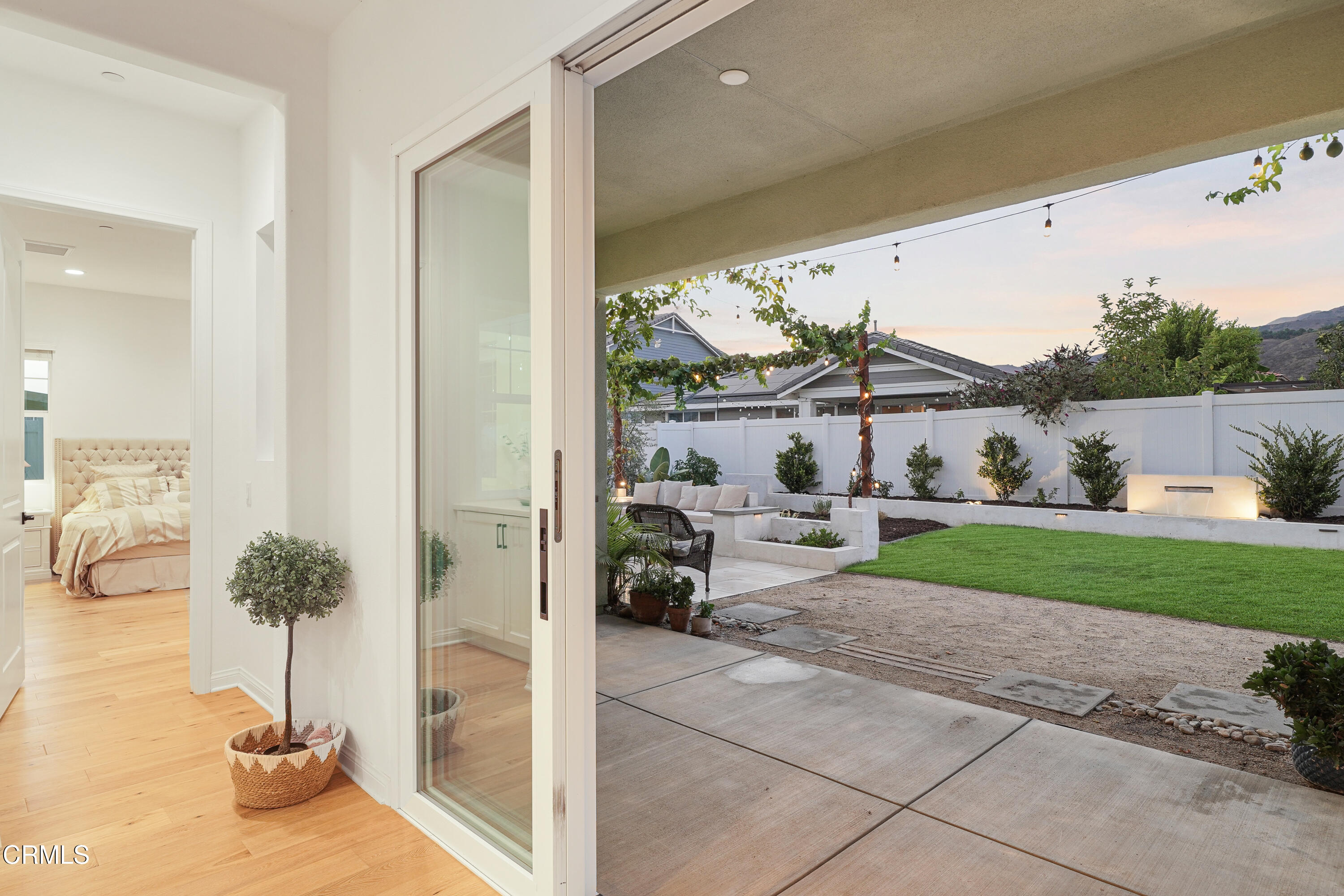 263 Wisteria Street Fillmore, CA 93015 - Photo 36 of 51 a view of a porch with furniture and a yard