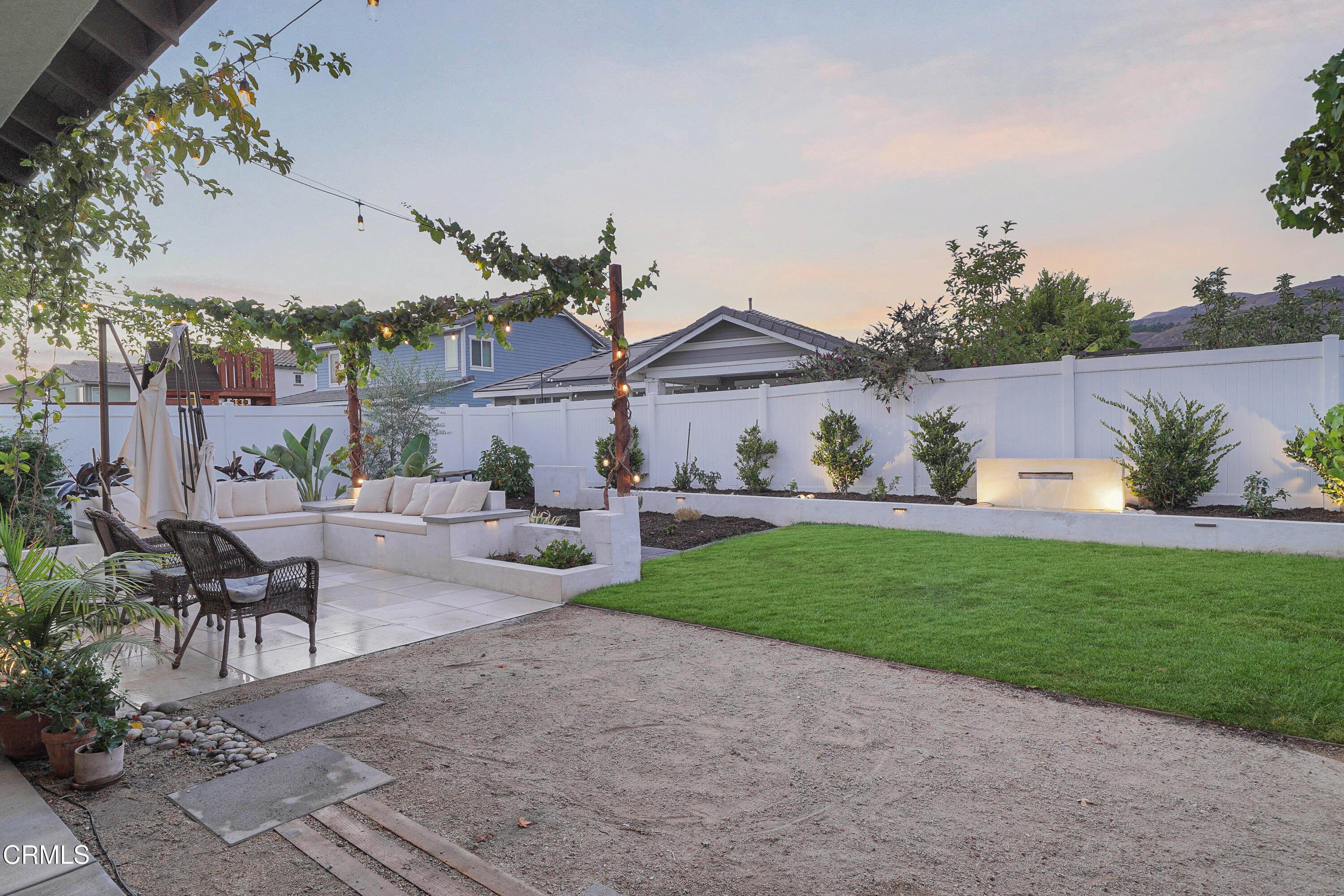 263 Wisteria Street Fillmore, CA 93015 - Photo 37 of 51 a view of a patio with furniture and a yard