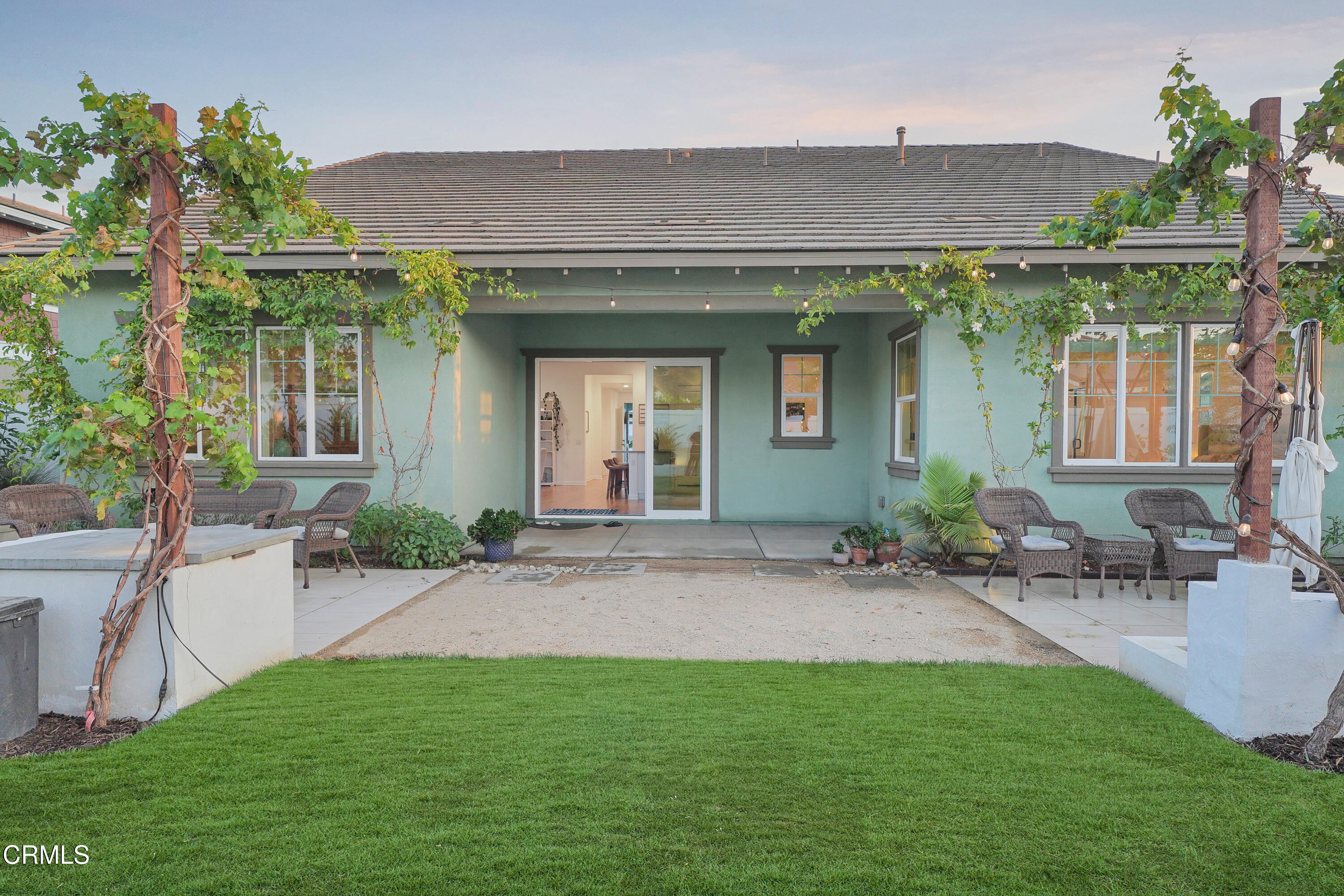 263 Wisteria Street Fillmore, CA 93015 - Photo 38 of 51 a front view of a house with porch and outdoor seating