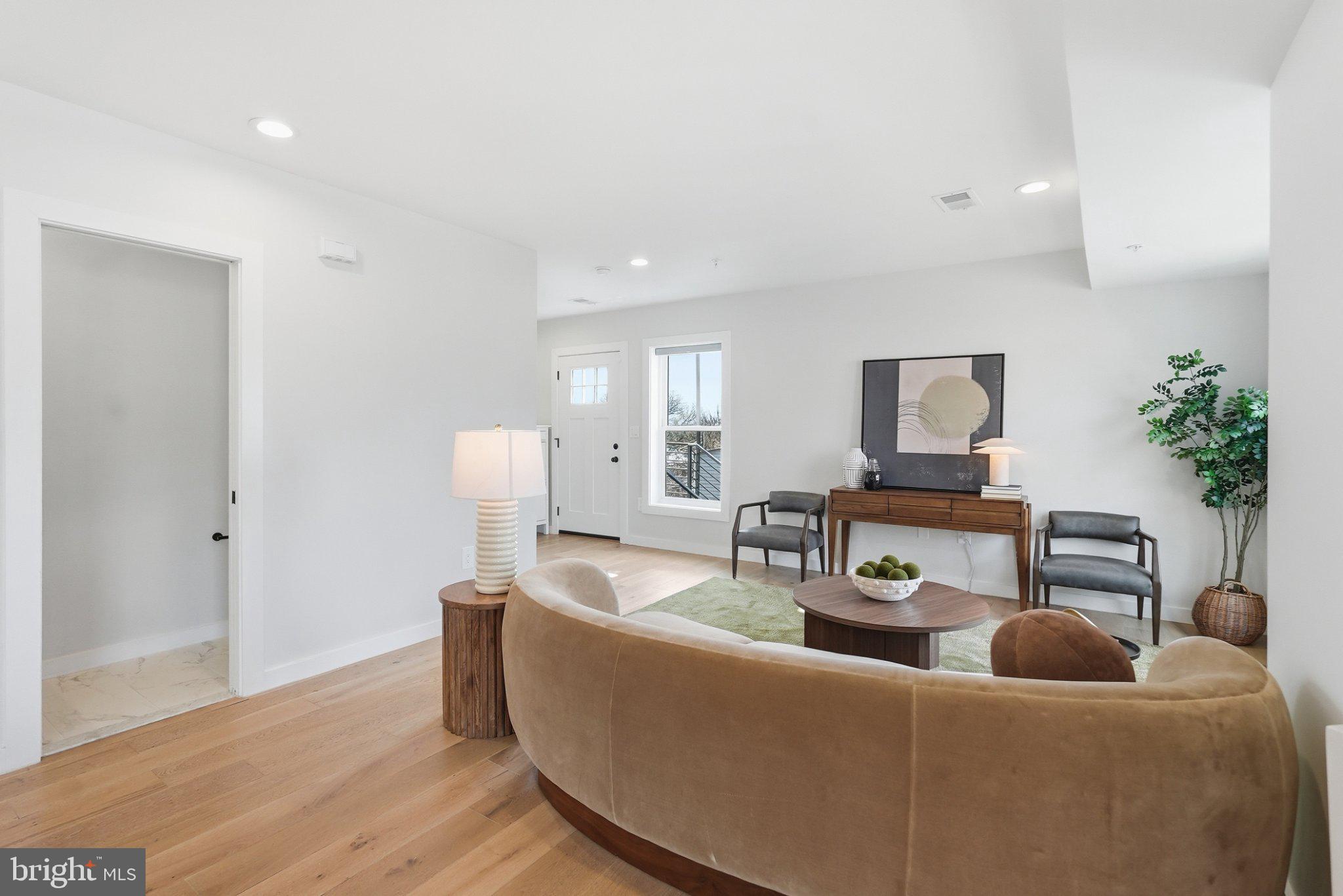 3922 3rd Street Northwest, Unit 2 Washington, DC 20011 - Photo 11 of 40 Bright and inviting living space.