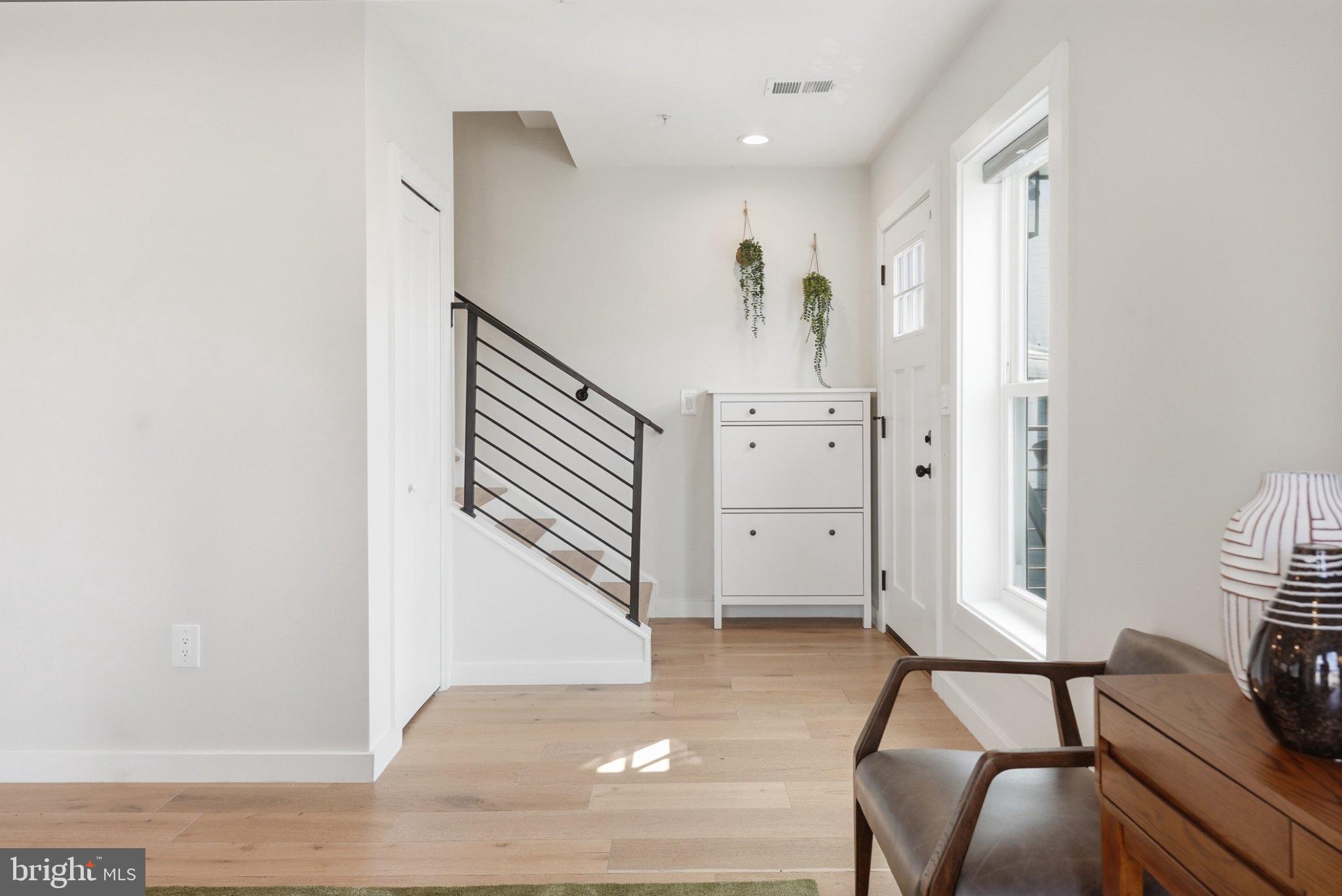 3922 3rd Street Northwest, Unit 2 Washington, DC 20011 - Photo 23 of 40 Bright and airy entryway charm.