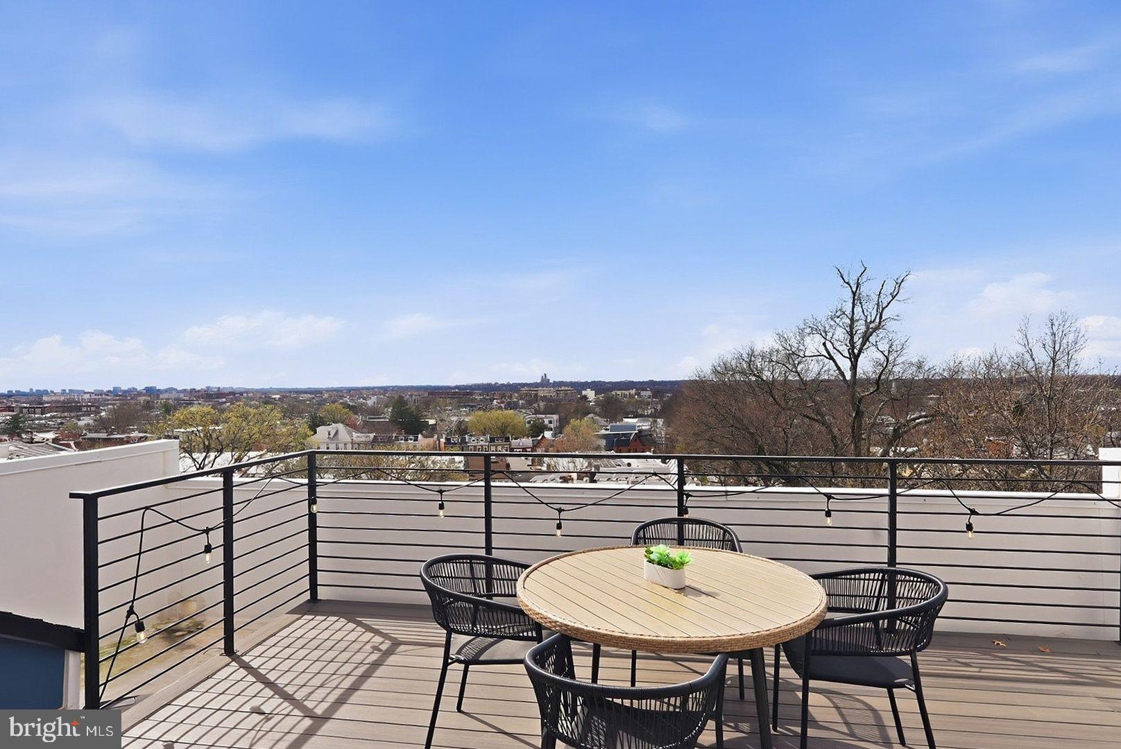 3922 3rd Street Northwest, Unit 2 Washington, DC 20011 - Photo 3 of 40 Scenic rooftop retreat with city views.