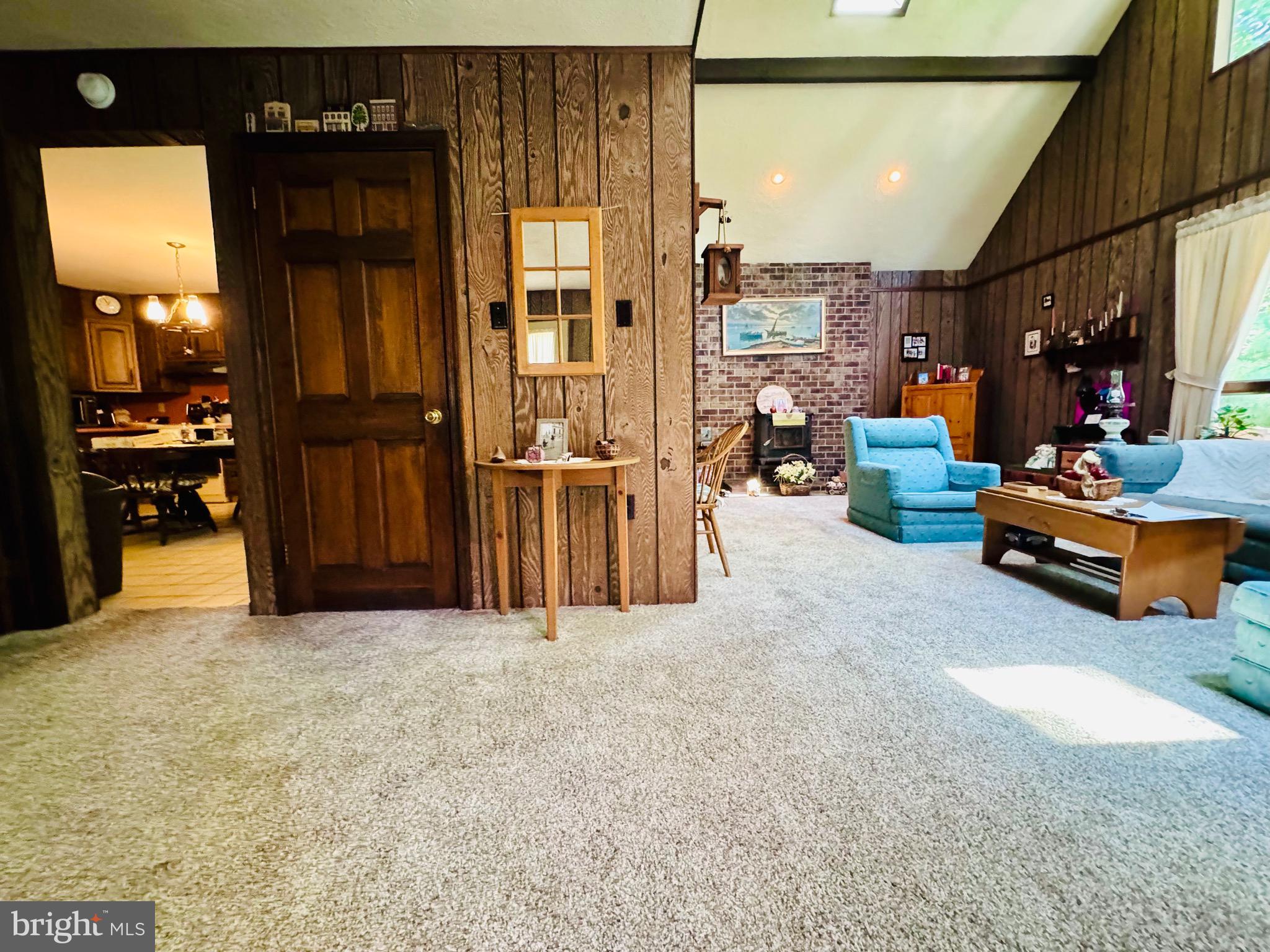 523 Texter Mountain Road Robesonia, PA 19551 - Photo 40 of 81 Living room with cathedral ceiling