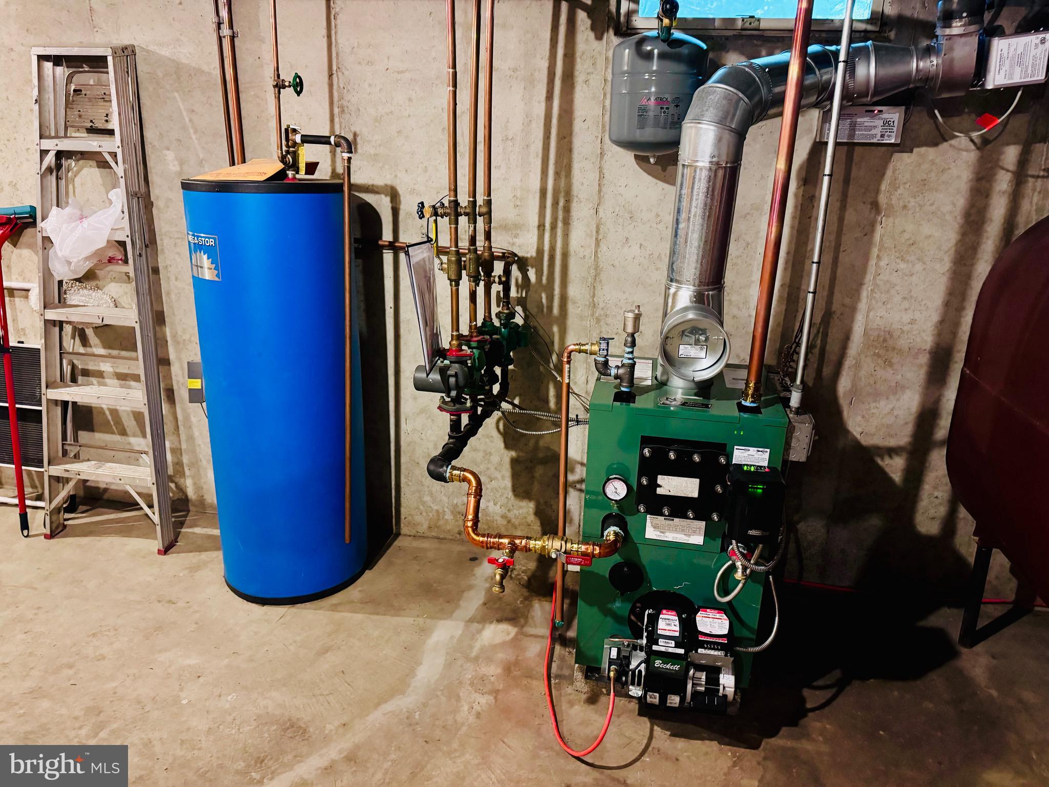 523 Texter Mountain Road Robesonia, PA 19551 - Photo 71 of 81 Oil boiler with summer winter hot water changeover