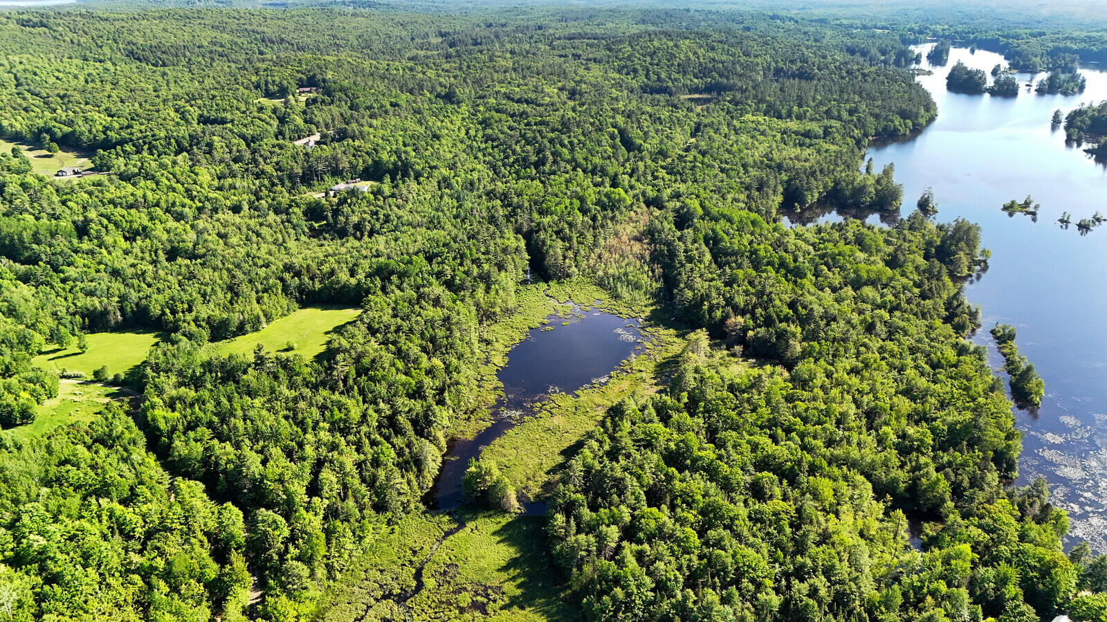 230 Beaver Ridge Road Palermo, ME 04354 - Photo 7 of 18 Aerial