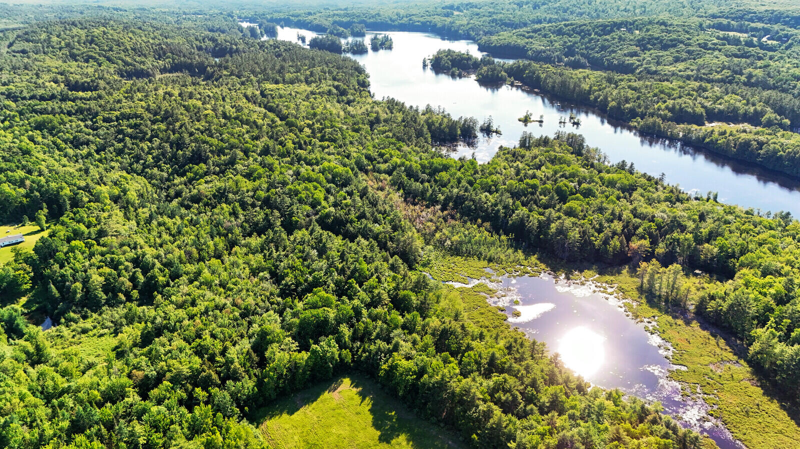 230 Beaver Ridge Road Palermo, ME 04354 - Photo 10 of 18 Aerial