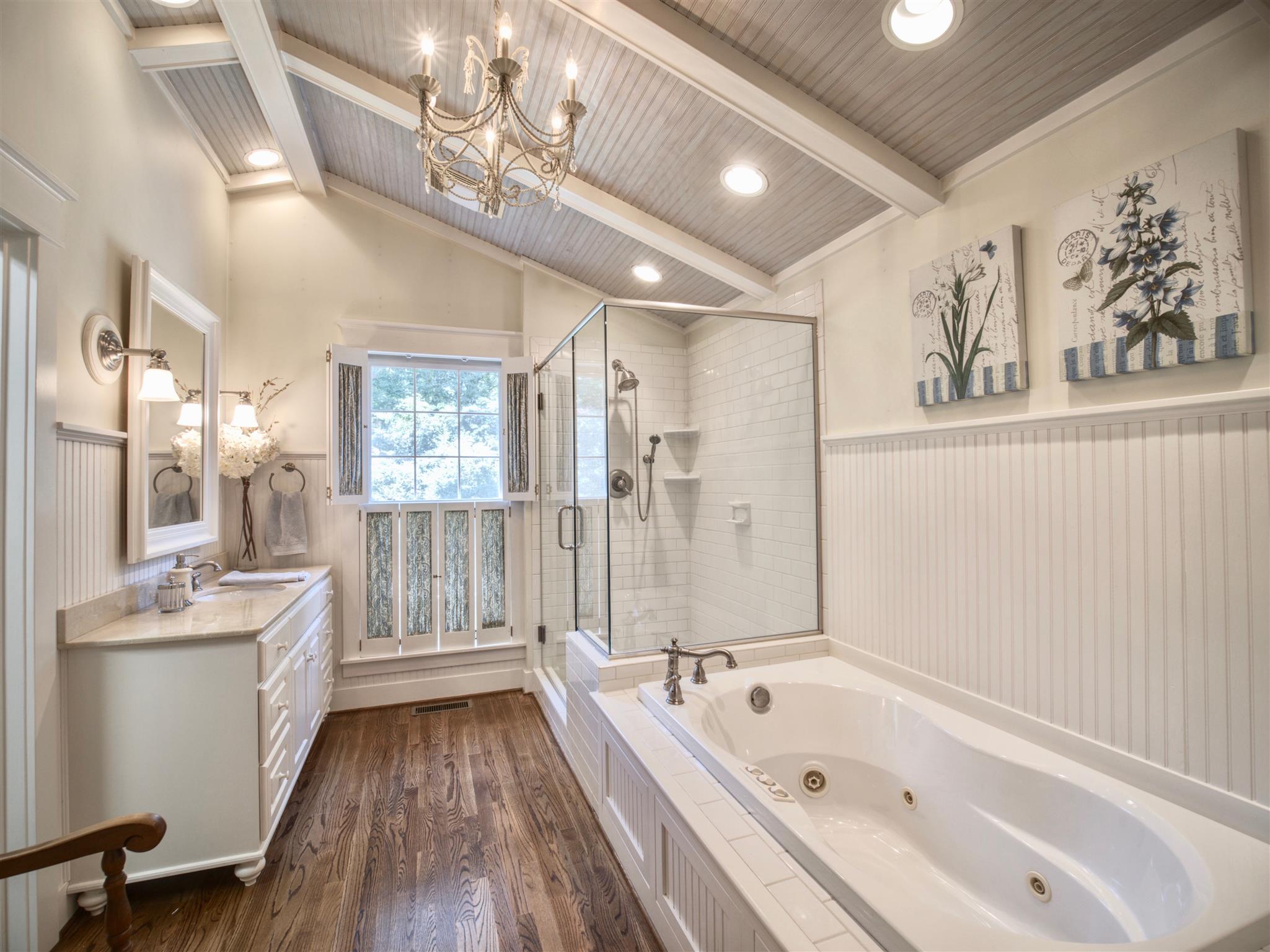 1802 Indian Hills Road Lebanon, TN 37087 - Photo 5 of 29 Fabulous master bathroom with beadboard ceiling