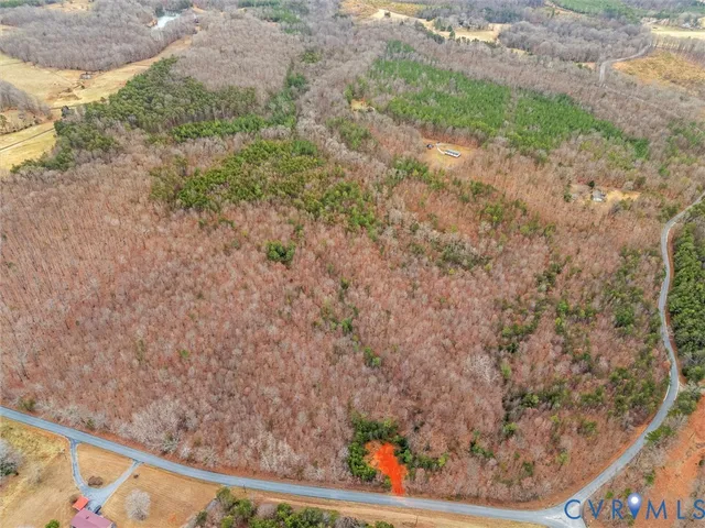 a view of a yard with wooden floor