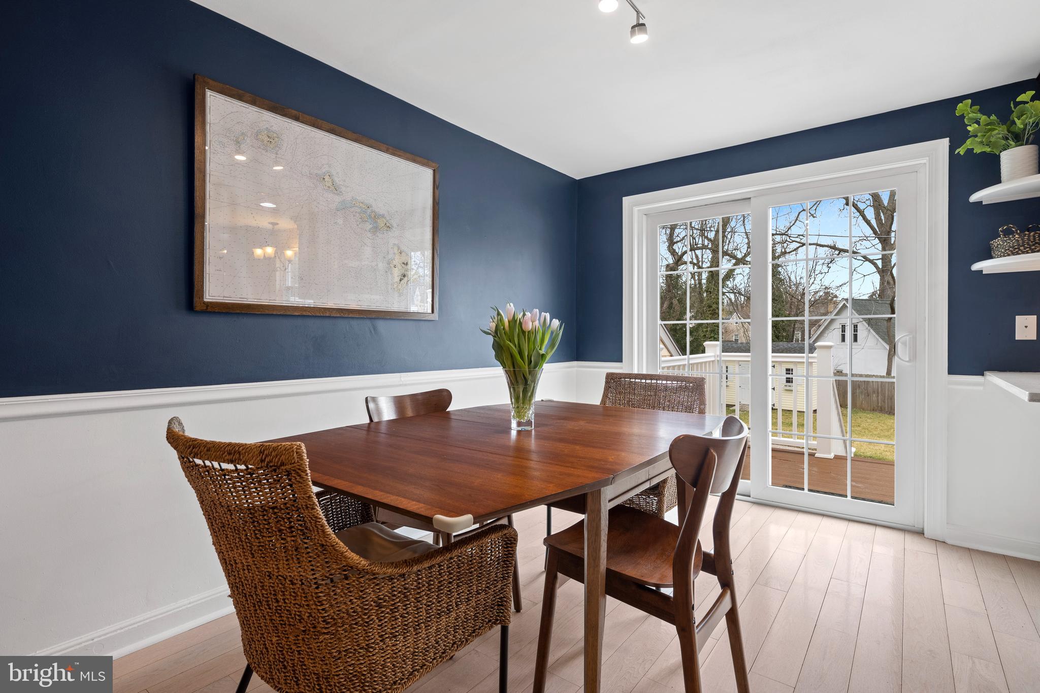 412 Iven Avenue Wayne, PA 19087 - Photo 8 of 26 a view of a dining room with furniture window and outside view