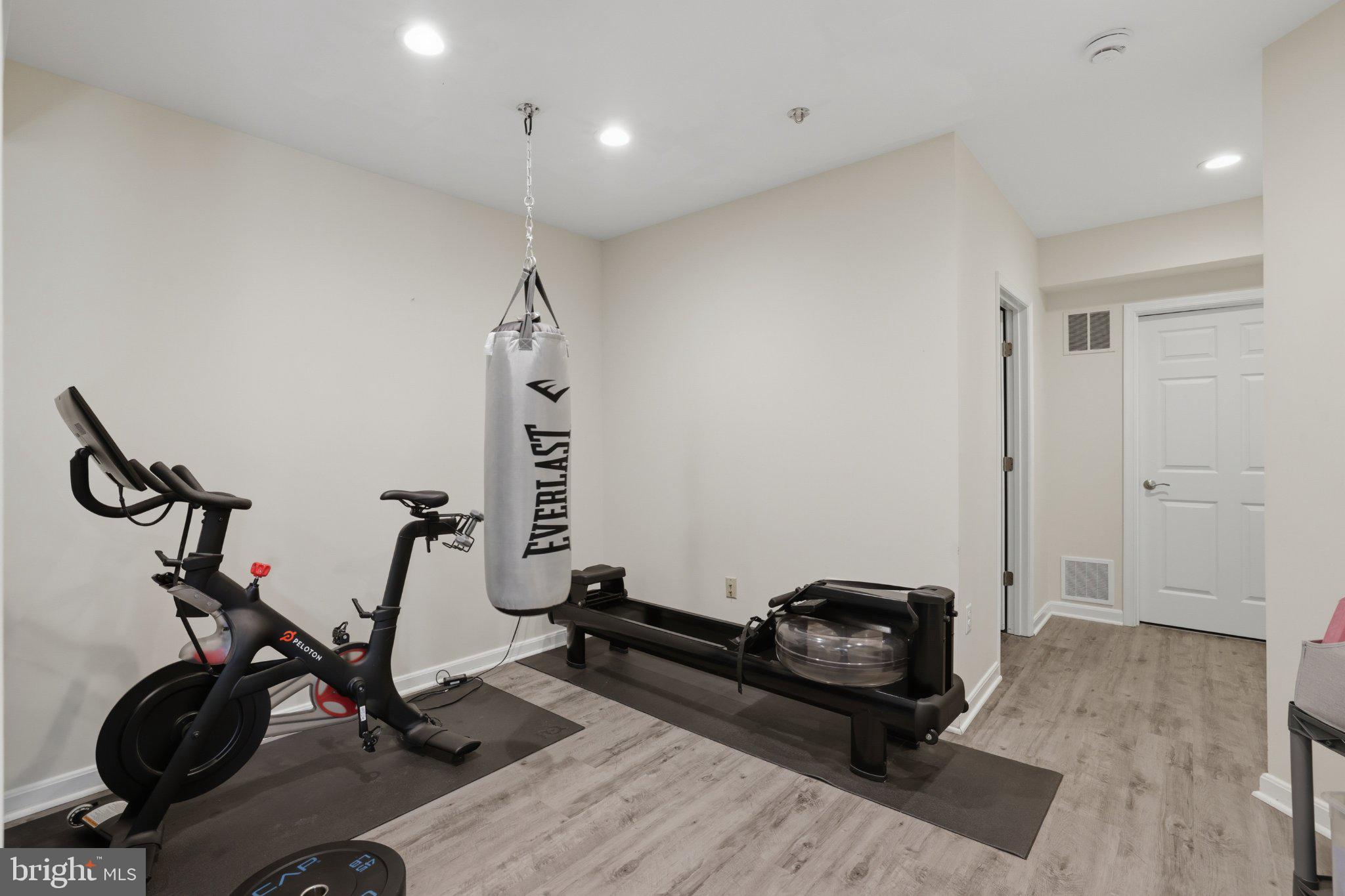 6732 Churchill Road McLean, VA 22101 - Photo 50 of 61 Home gym for fitness enthusiasts.