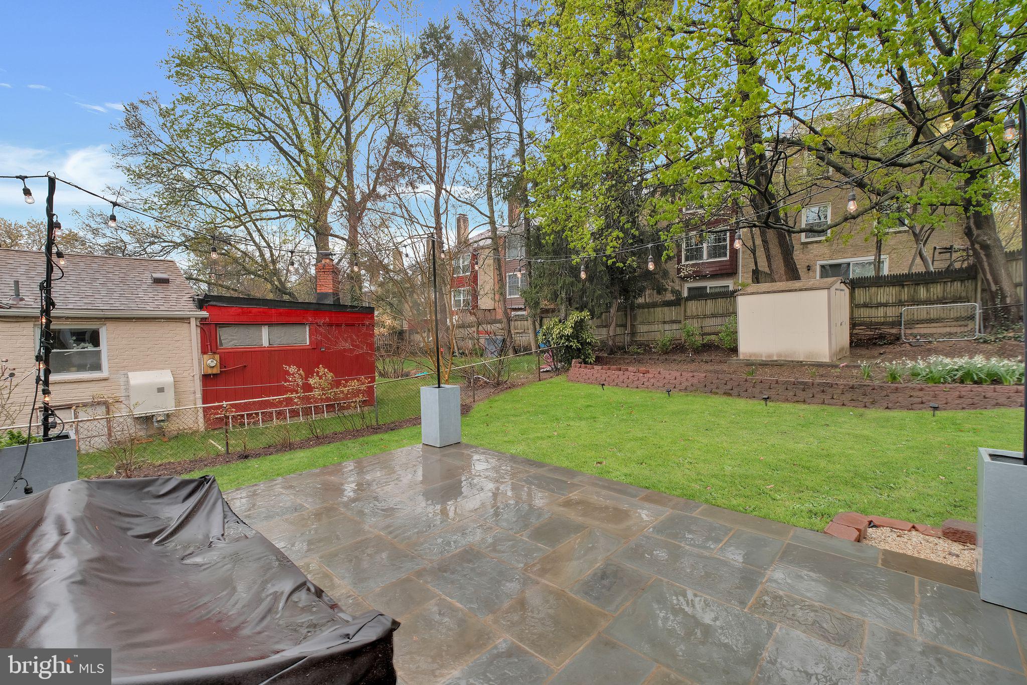 2204 Prichard Road Silver Spring, MD 20902 - Photo 22 of 26 a view of a yard with plants and trees