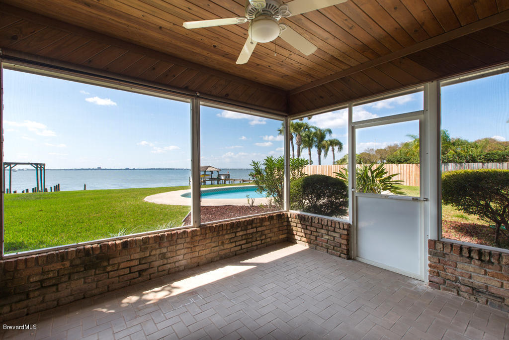 2840 North Riverside Drive Indialantic, FL 32903 - Photo 18 of 25 Screened Patio.jpg