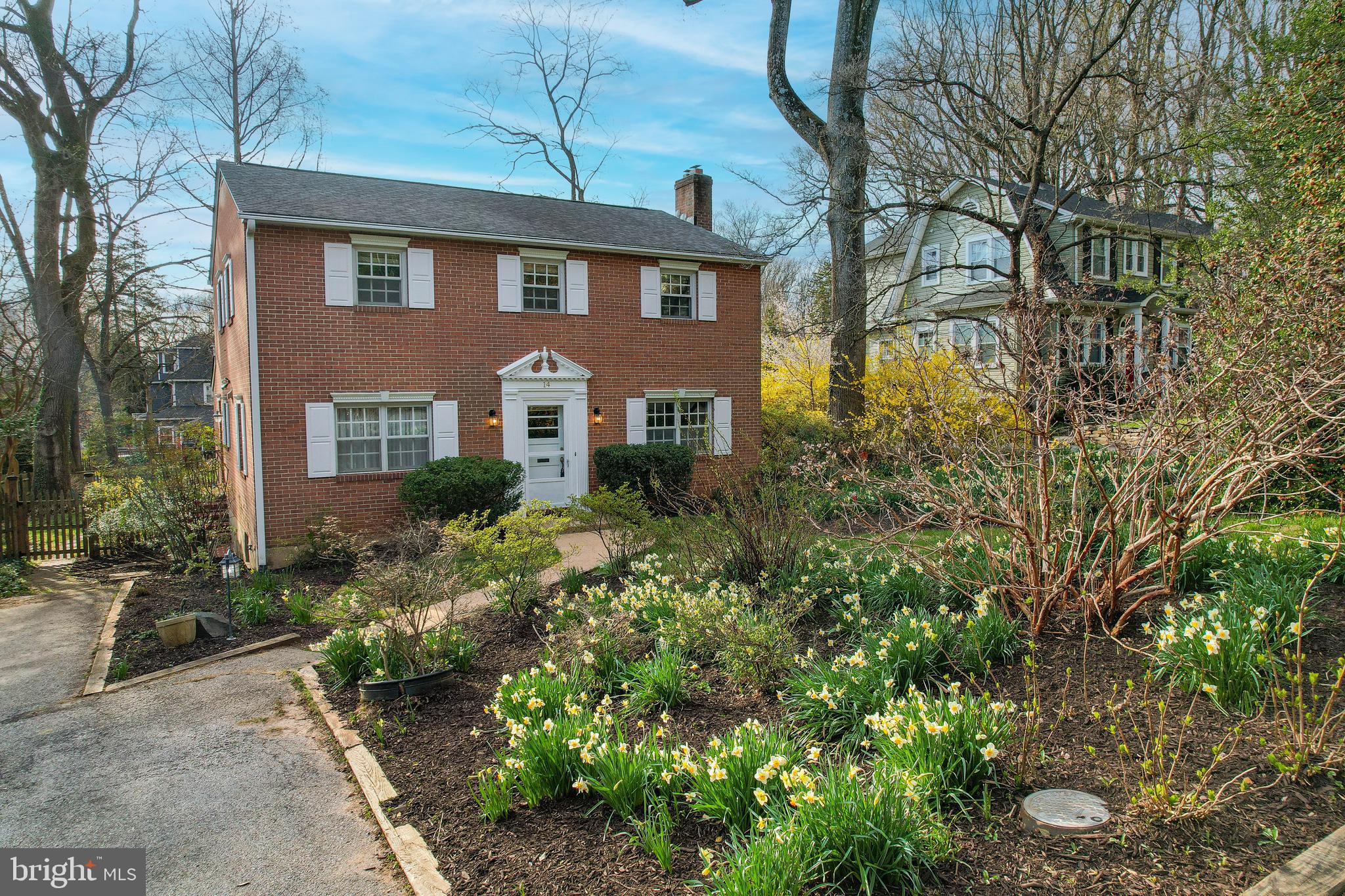 14 Overhill Road Catonsville, MD 21228 - Photo 2 of 38 a front view of a house with a yard