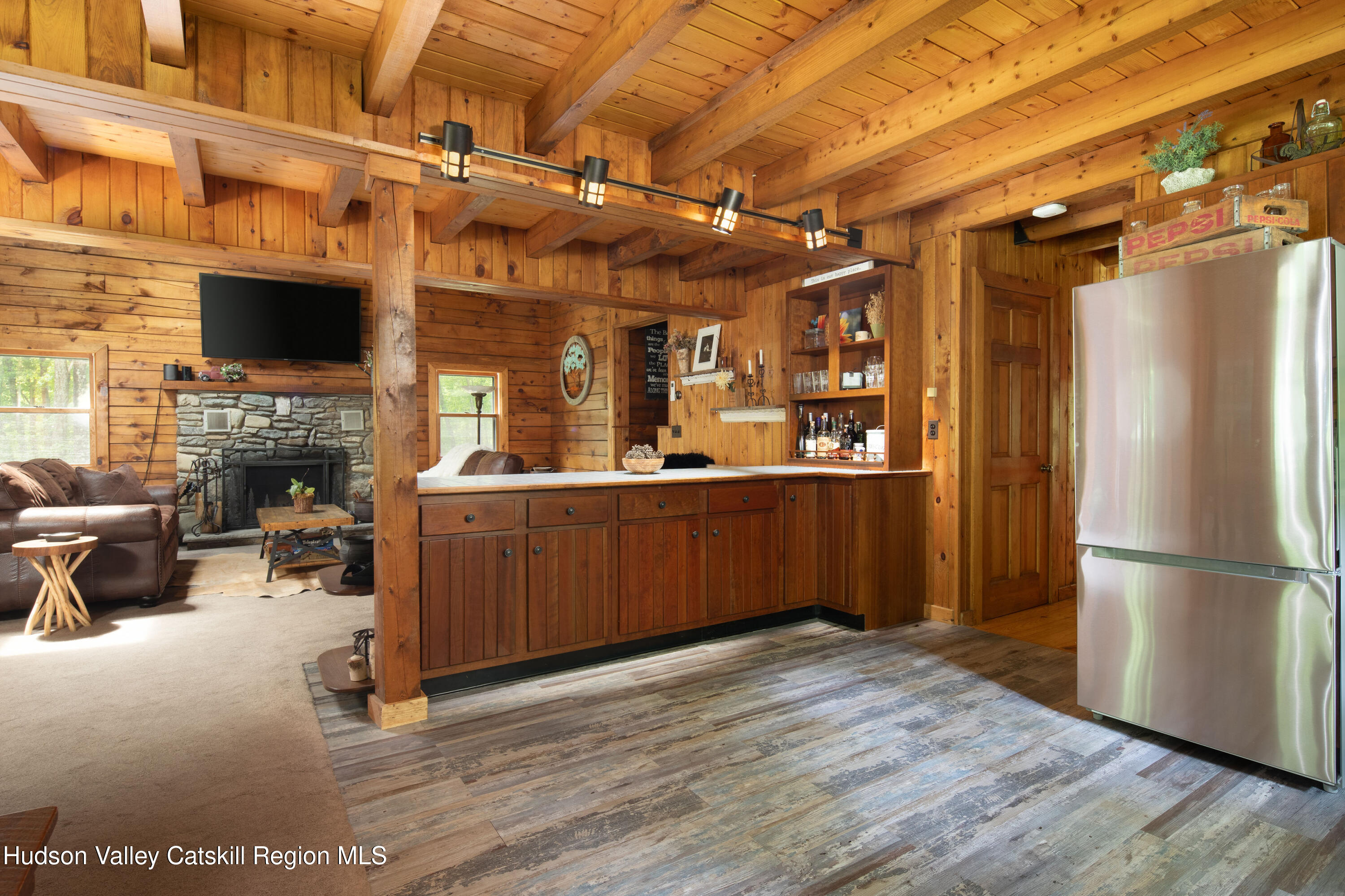 126 Quarry Hill Road Millerton, NY 12546 - Photo 8 of 28 Kitchen looking into living room