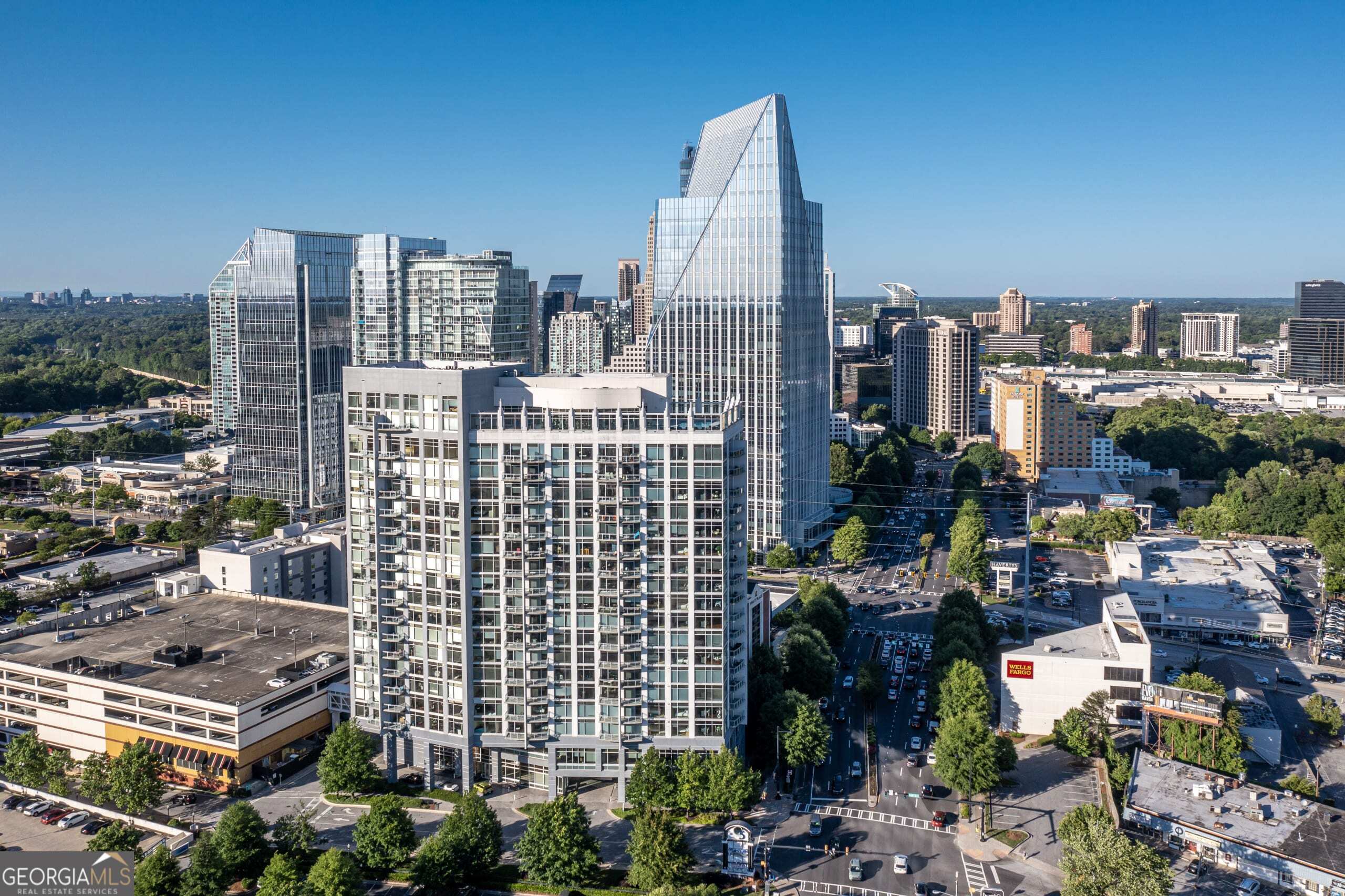 3242 Peachtree Road Northeast, Unit 1408 Atlanta, GA 30305 - Photo 30 of 41 a city view