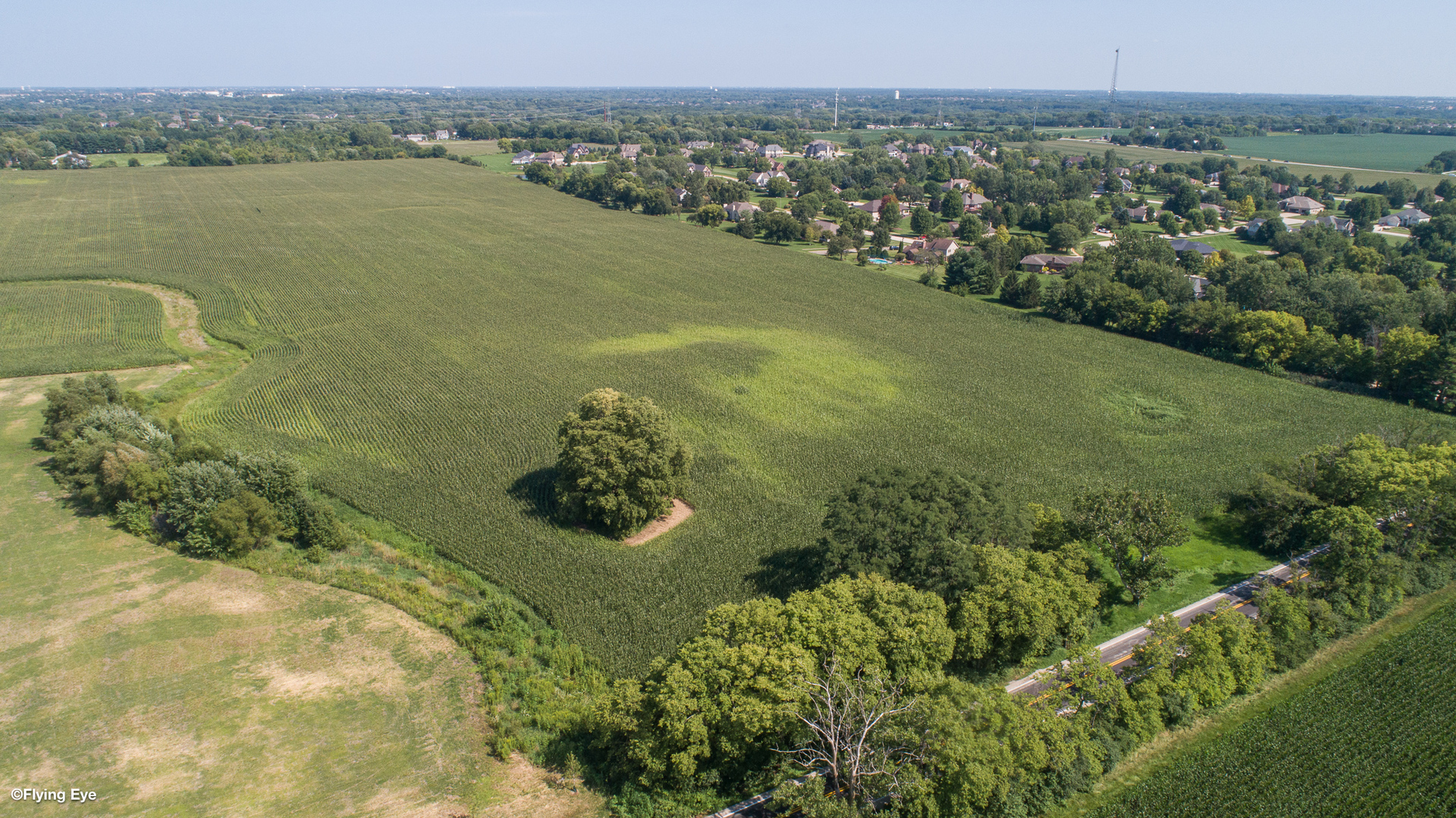 0 South Meader Road Mokena, IL 60448 - Photo 4 of 5 a view of a lake with a yard