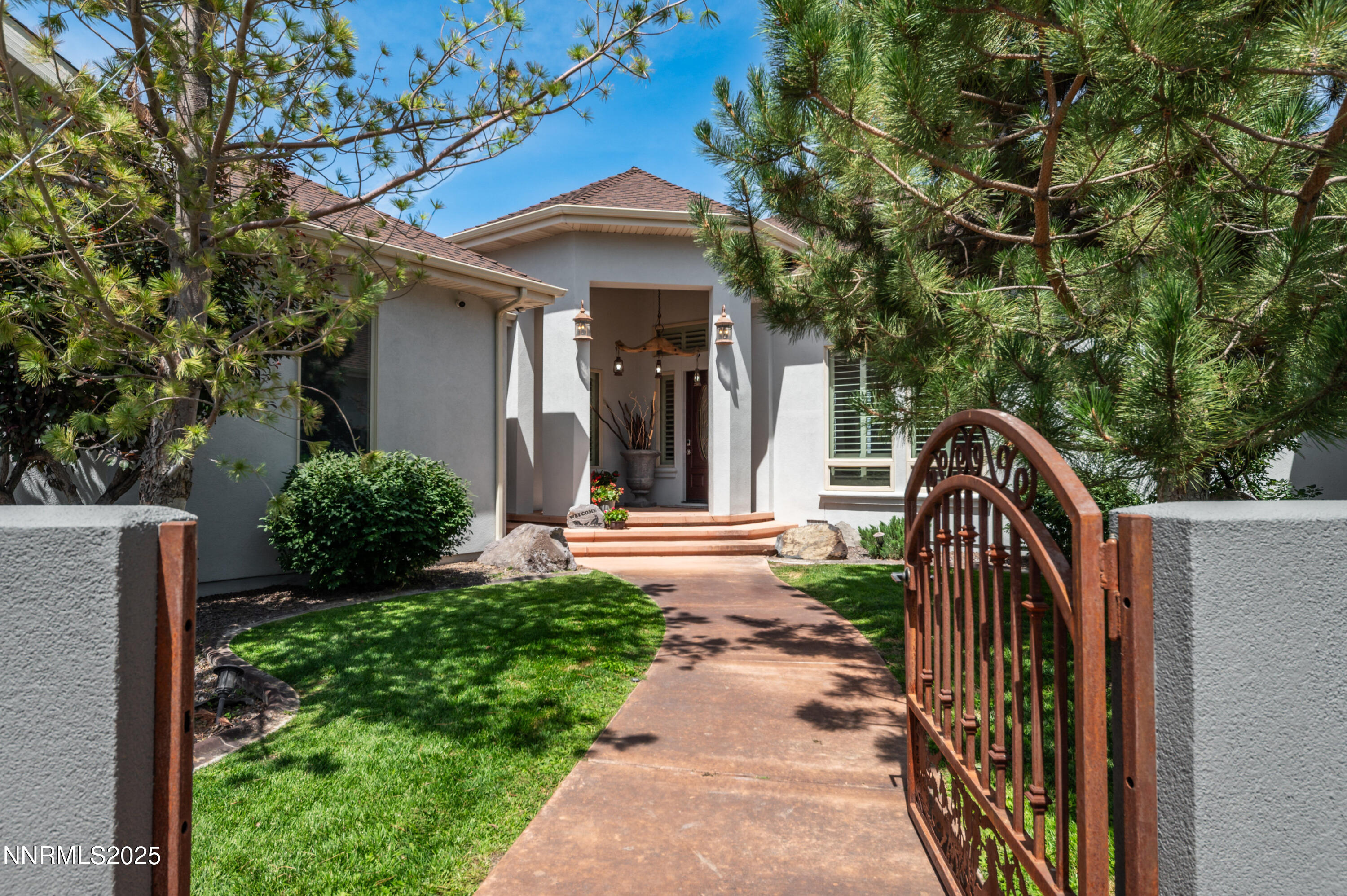 4433 Casey Road Fallon, NV 89406 - Photo 8 of 71 a view of a wooden door with a small yard