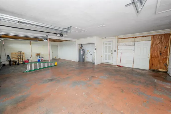 a view of a room with storage and utility