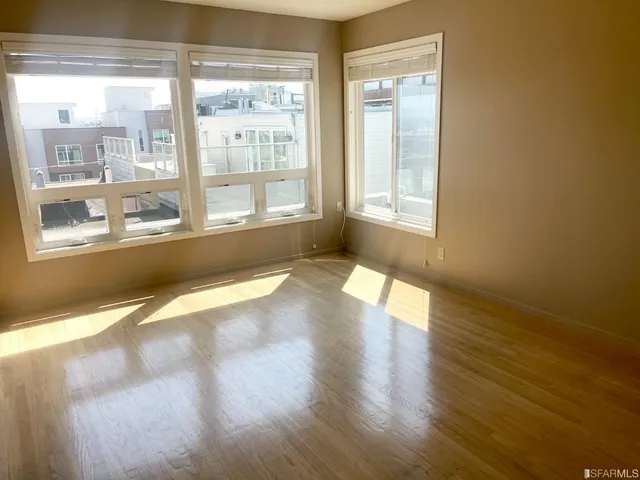 a view of empty room