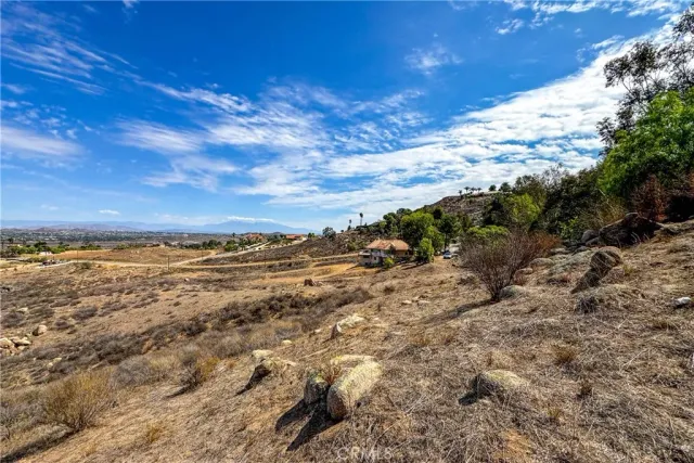 a view of outdoor space and mountain view