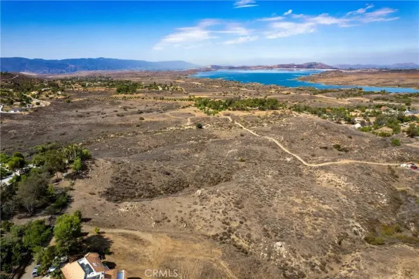 a view of city and mountain