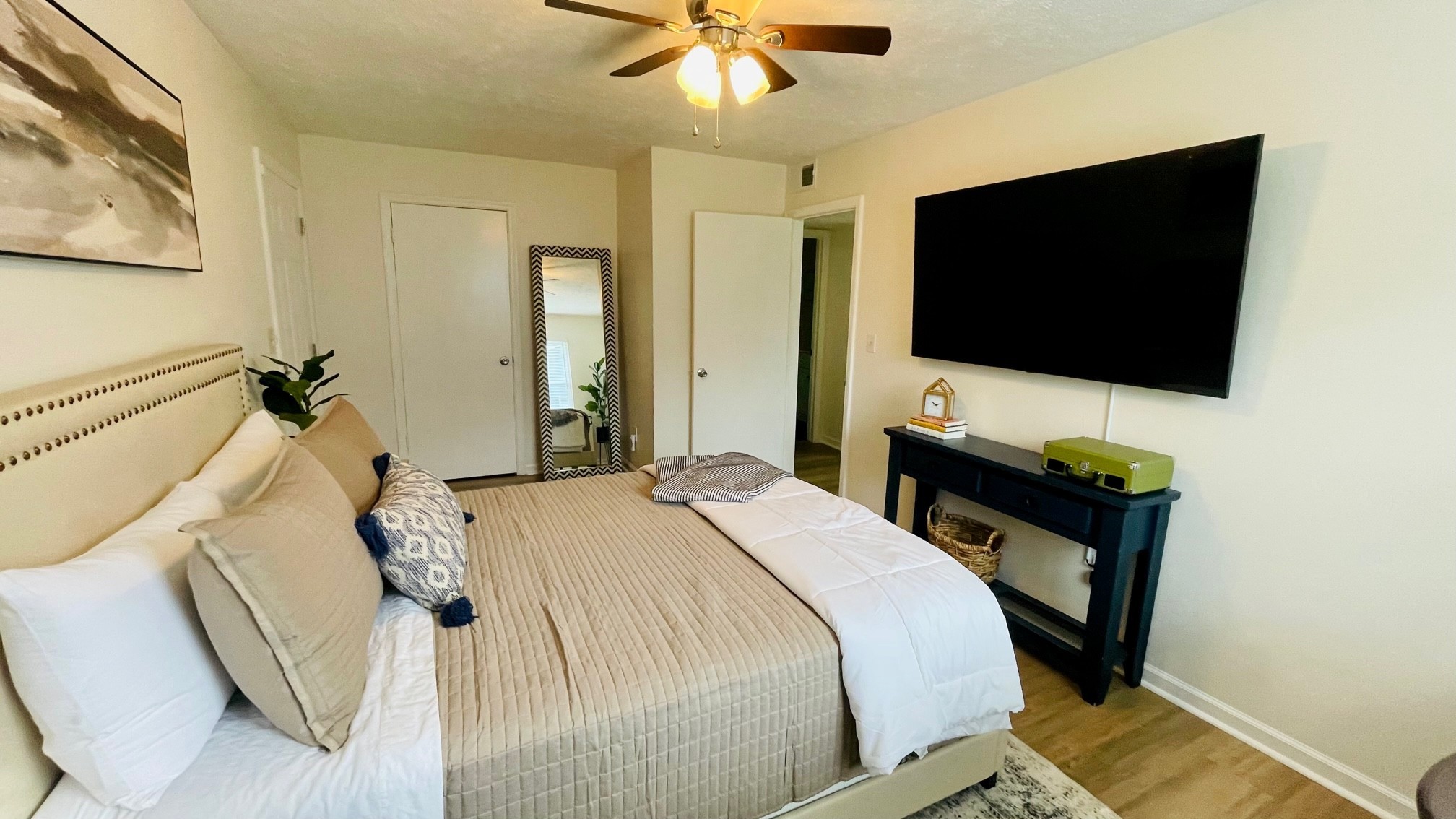 7526 Roundtree Avenue Murfreesboro, TN 37129 - Photo 22 of 67 a bedroom with a bed and a flat screen tv