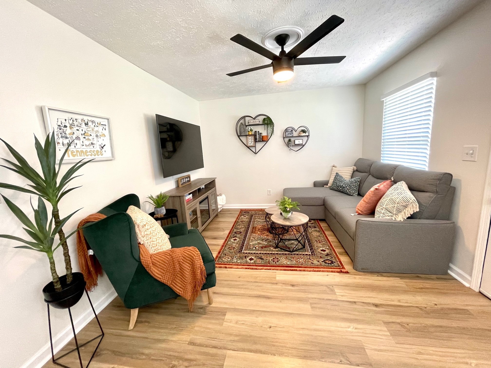 7526 Roundtree Avenue Murfreesboro, TN 37129 - Photo 33 of 67 a living room with furniture and a flat screen tv