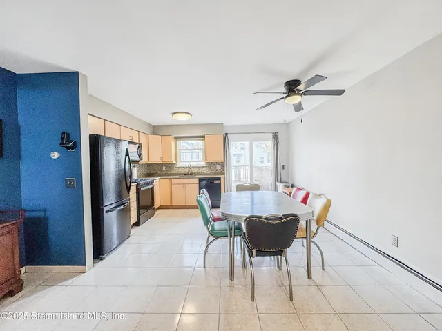 a kitchen with a cabinets and appliances