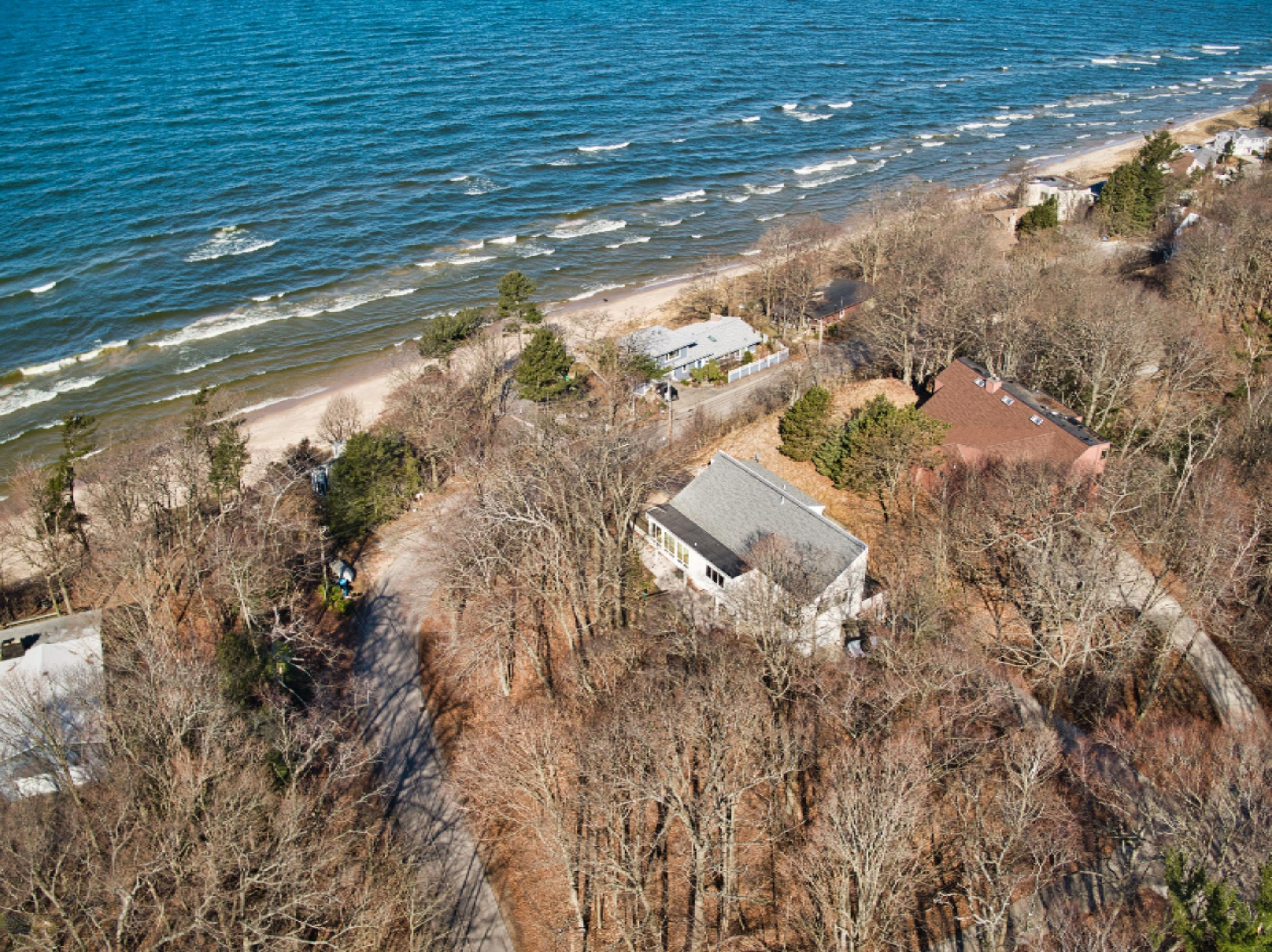 17906 North North Shore Est Rd Spring Lake Spring Lake, MI 49456 - Photo 73 of 75 Aerial Back Angle View 2