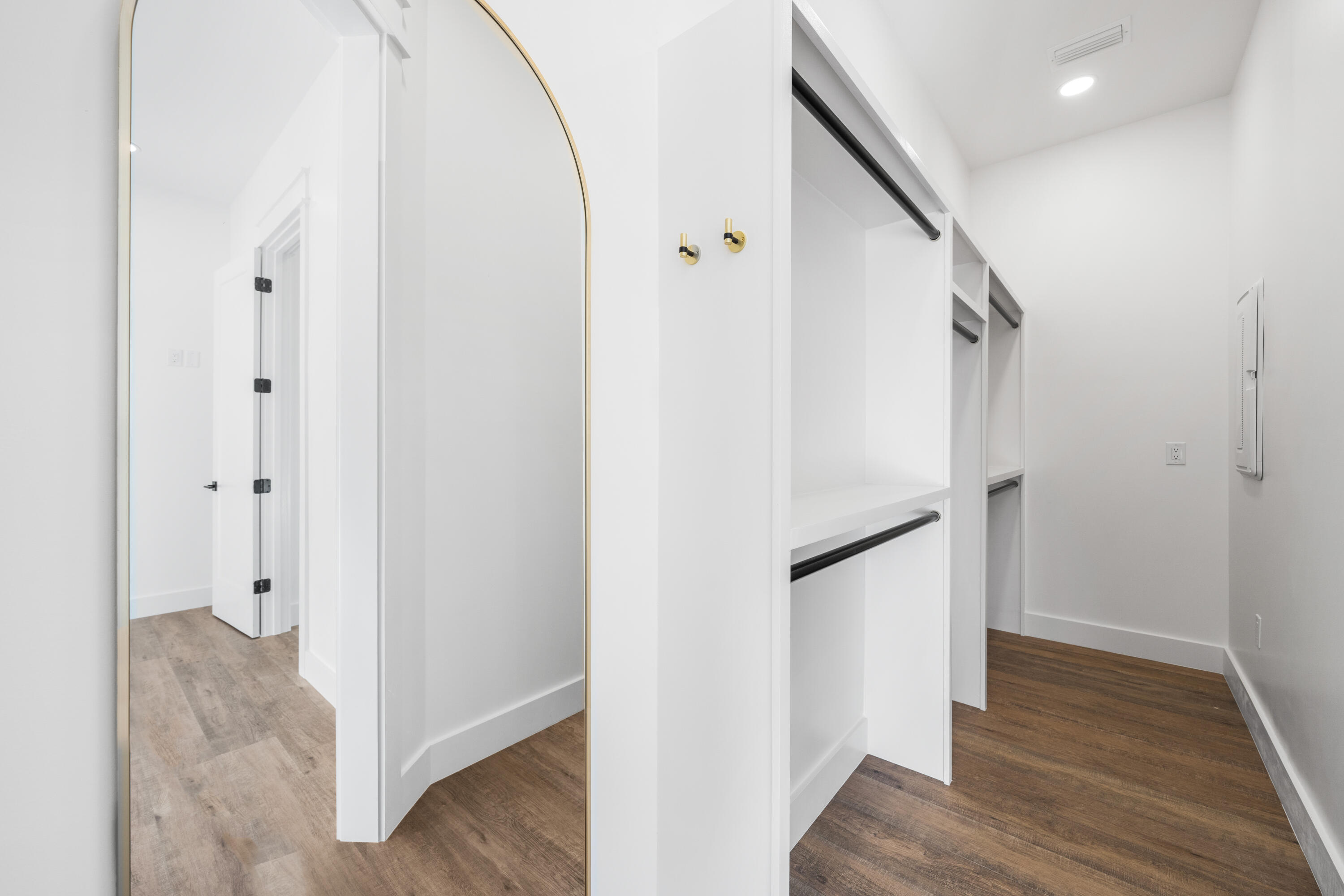 783 Indian Woman Road Santa Rosa Beach, FL 32459 - Photo 24 of 33 a view of entryway with wooden floor