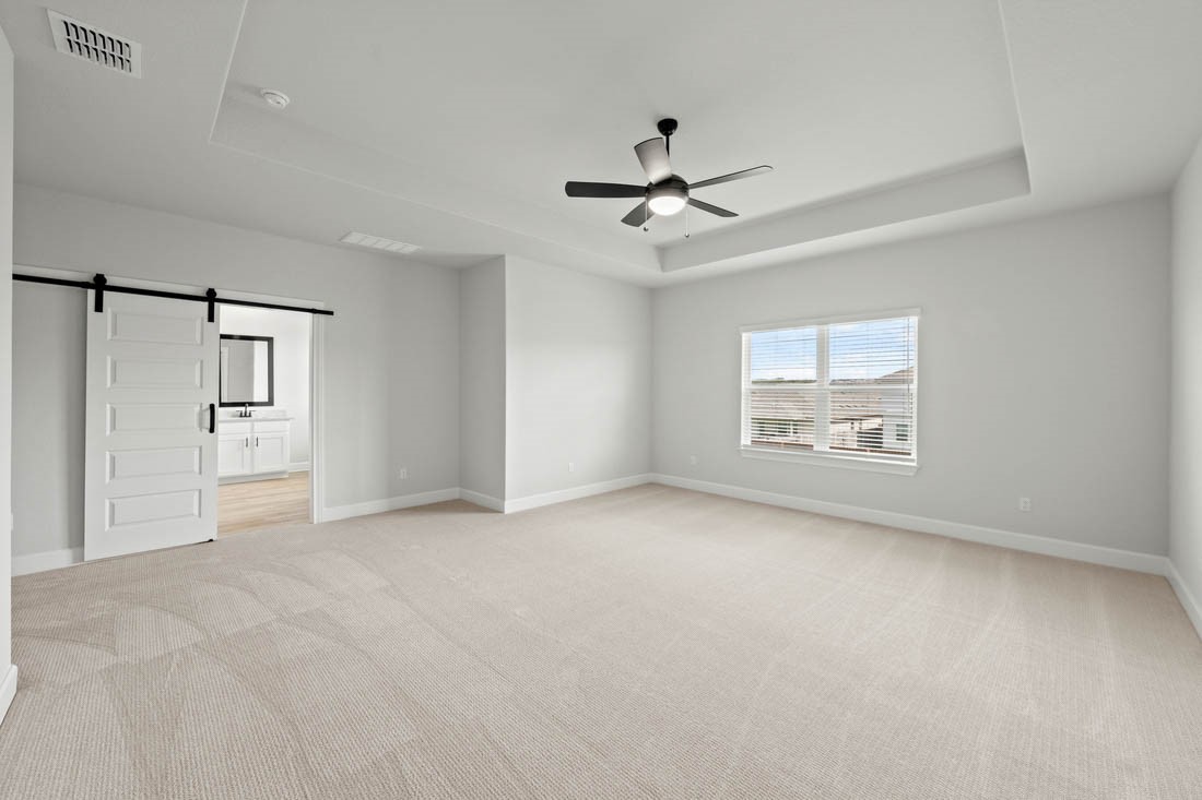 17109 Howdy Way Manor, TX 78653 - Photo 13 of 24 spacious master bedroom, large enough to accommodate your entire bedroom suite