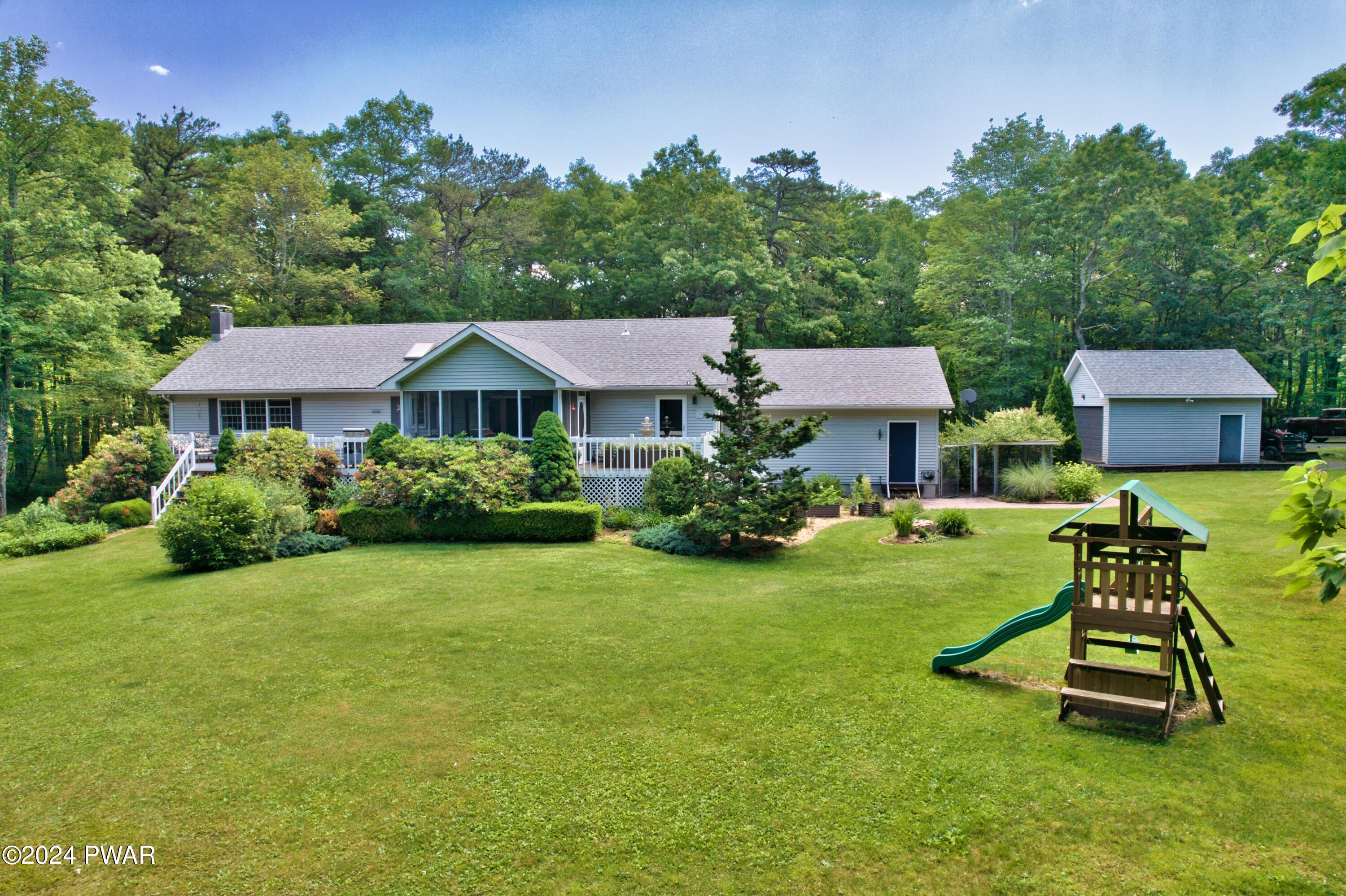 461 Little Walker Road Shohola, PA 18458 - Photo 43 of 67 Back Yard