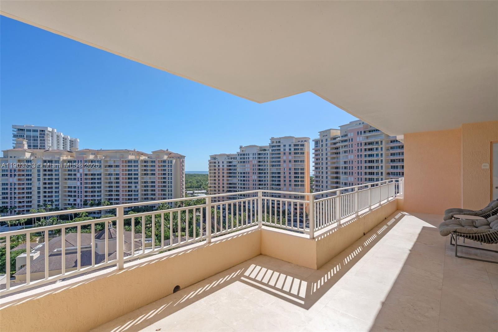 791 Crandon Boulevard, Unit 1402 Key Biscayne, FL 33149 - Photo 36 of 56 a view of balcony with city view