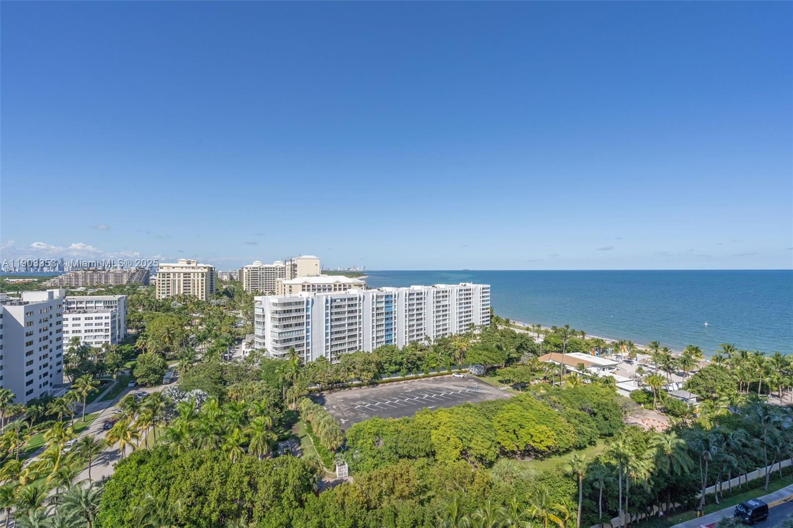 791 Crandon Boulevard, Unit 1402 Key Biscayne, FL 33149 - Photo 46 of 56 a view of a city with tall buildings in front of it