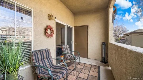 a view of balcony and patio
