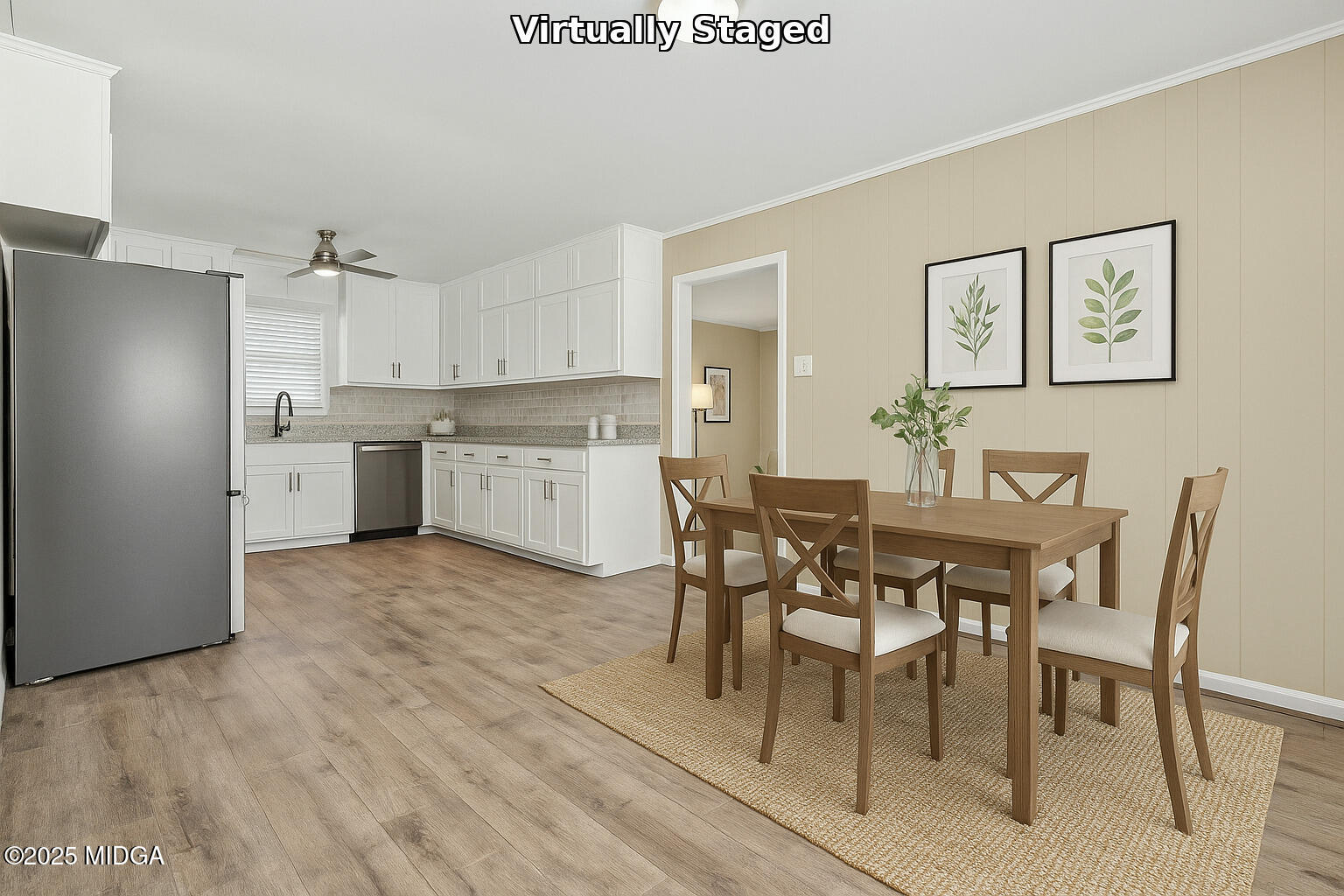 1303 Forest Hill Road Macon, GA 31210 - Photo 45 of 54 a view of a dining room with furniture and wooden floor