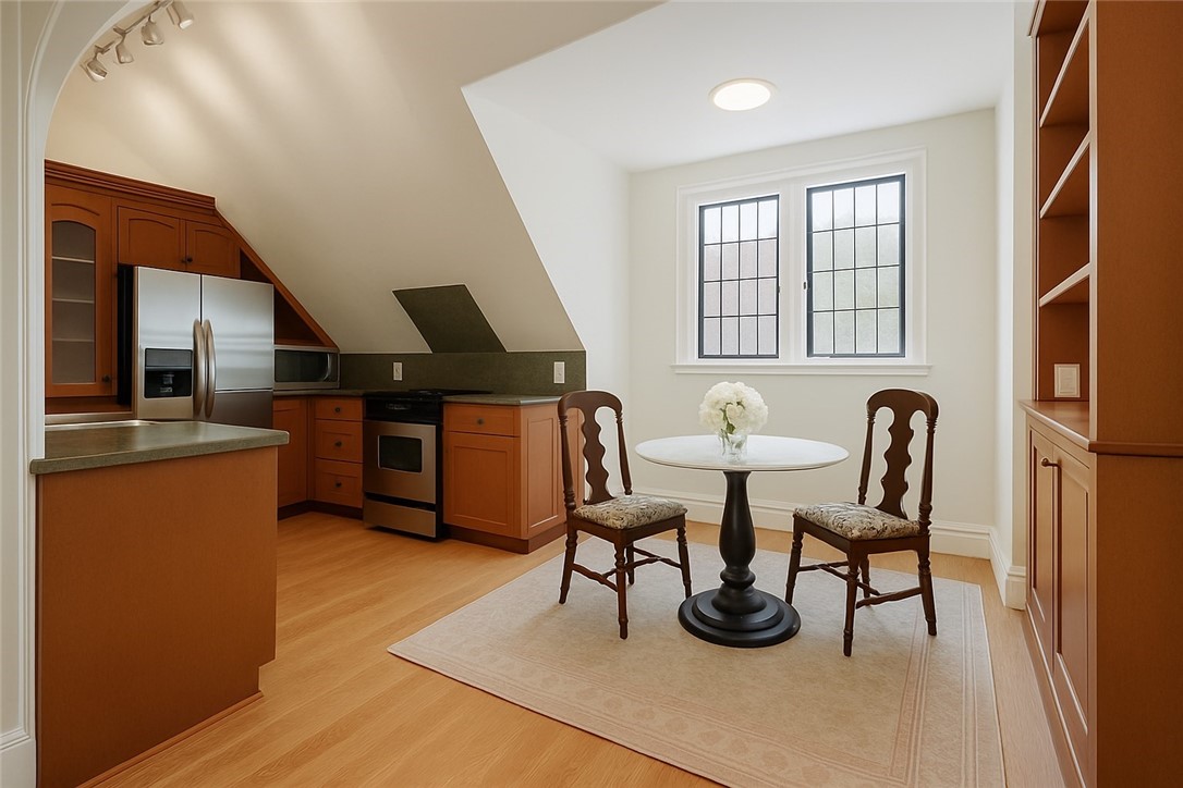 901 East Avenue, Unit D Rochester, NY 14607 - Photo 11 of 42 breakfast nook (previous pic) *staged with Chat GP